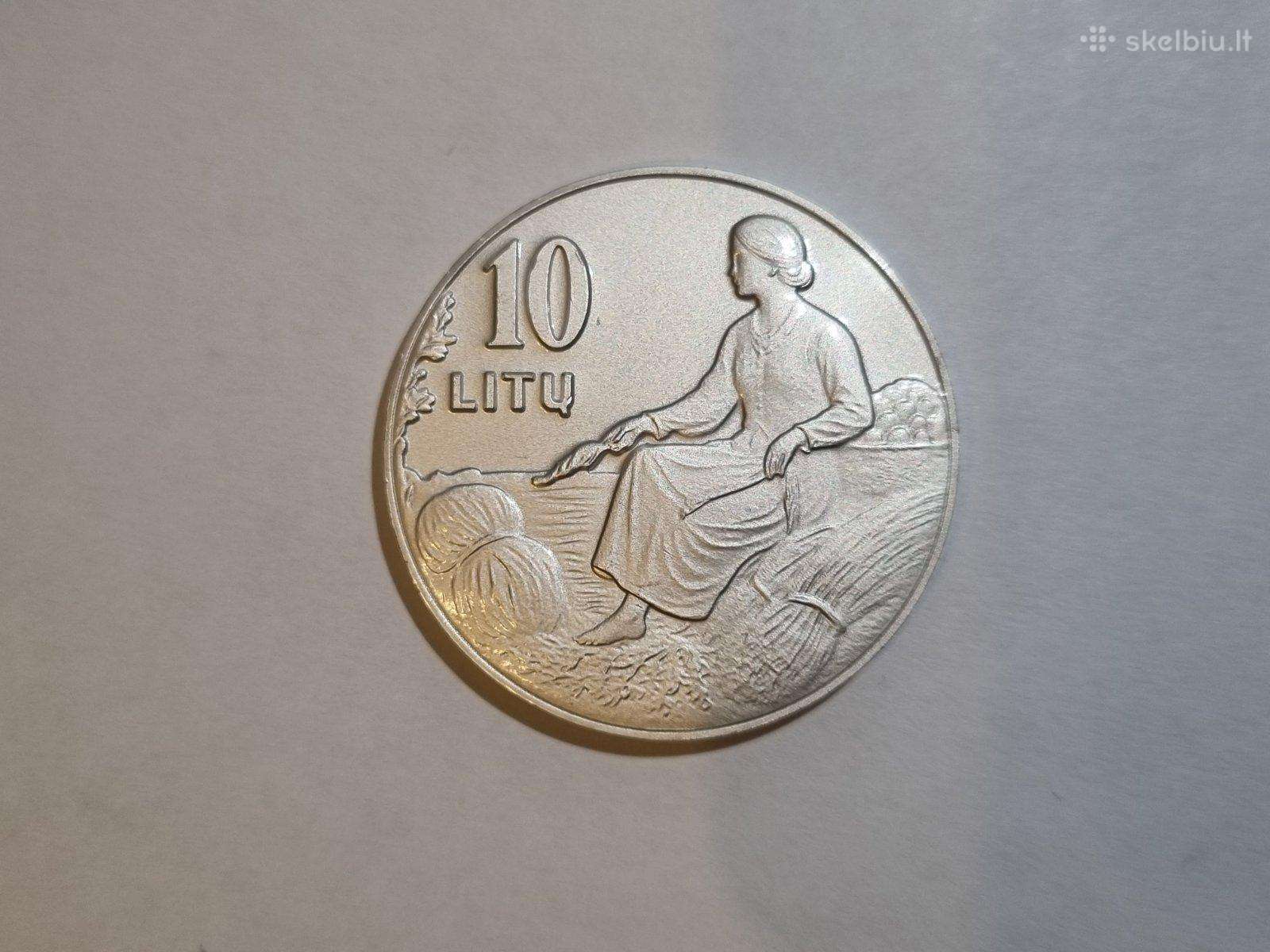 10 Litų 1924m Bandyminė moneta nebuvo išleista.