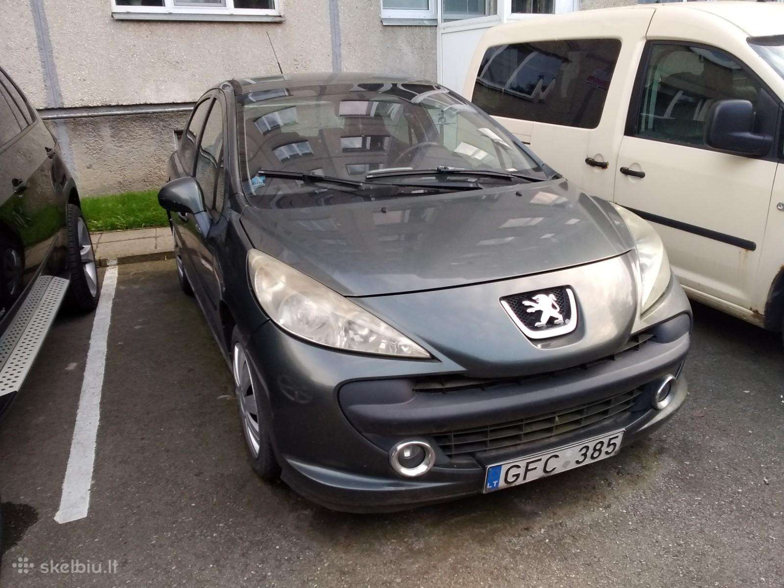 Parduodamas Peugeot 207 2006/09 1,5l