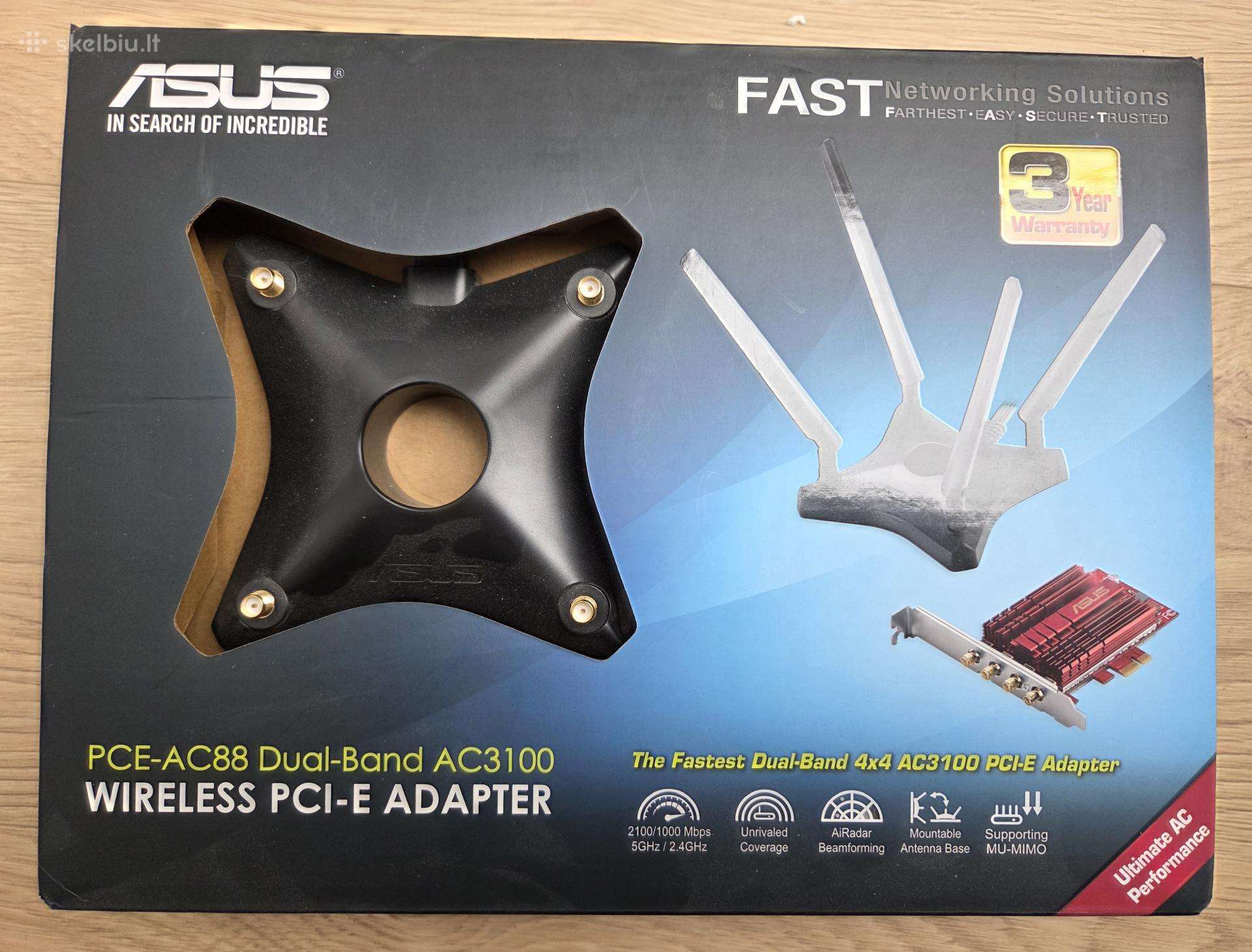 Wireless adapter Asus Pce-ac88