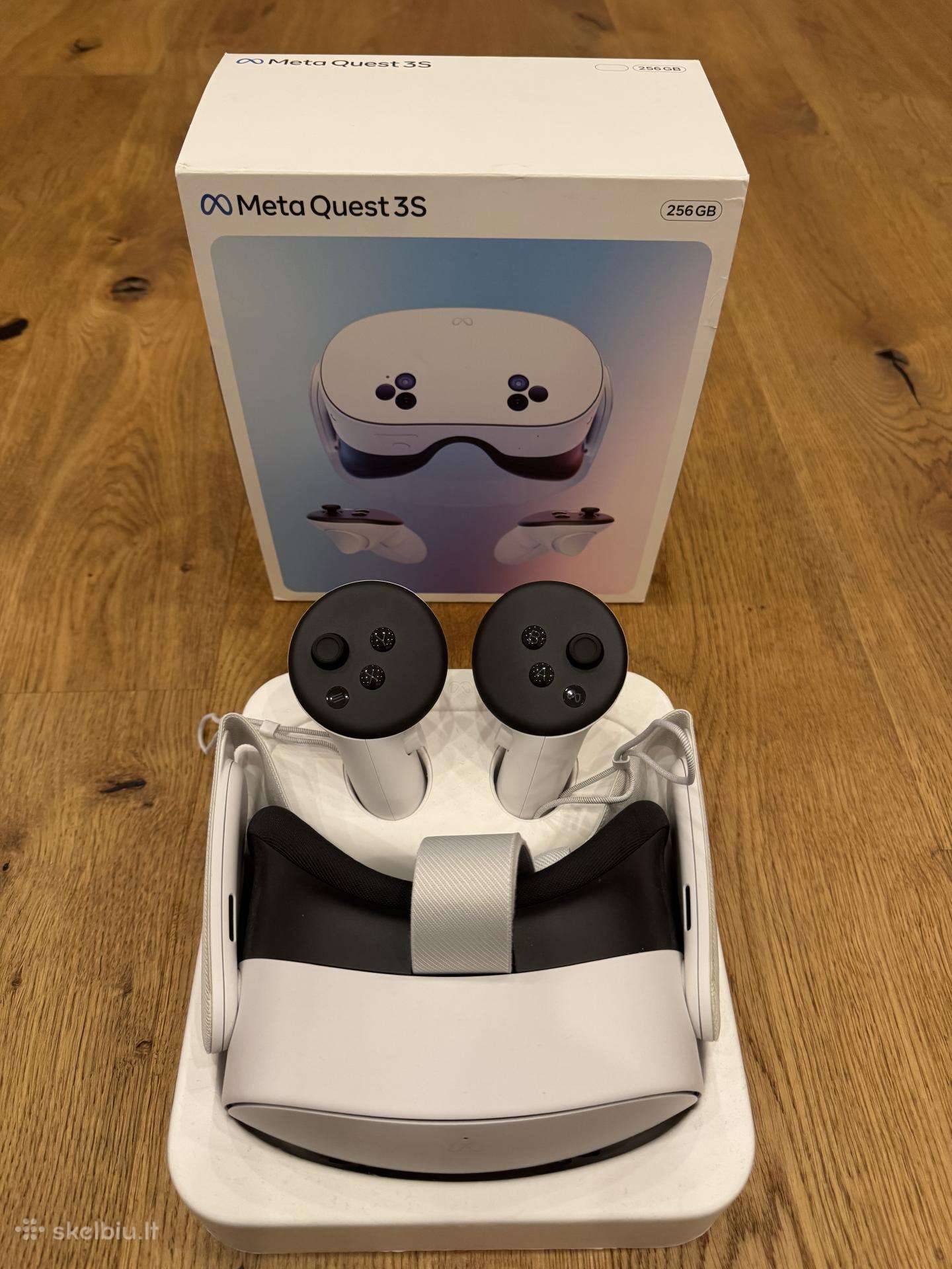 Meta Quest 3s 256gb – Mažai Naudoti, Garantija