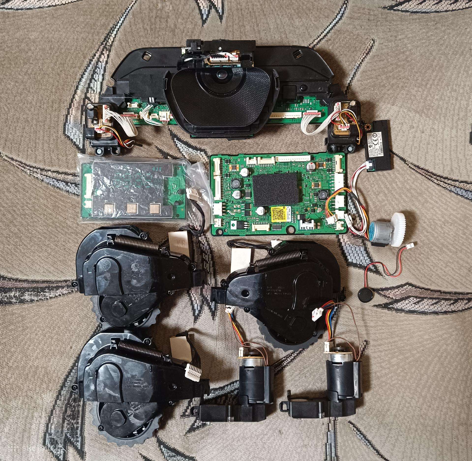 Samsung Sr10m703bwg dulkių siurblys robotas dalimi