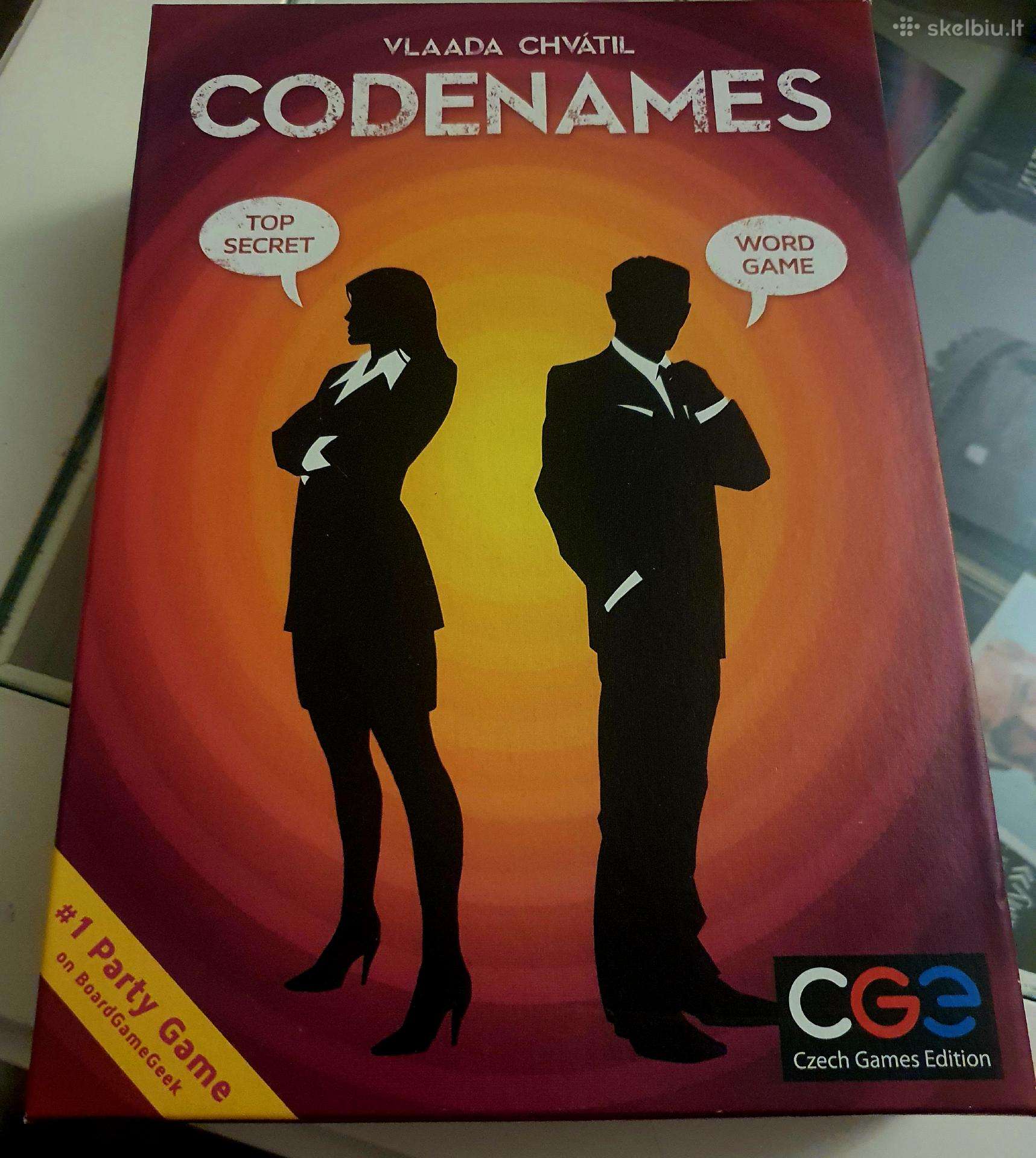 Codenames (Slaptos tapatybės / Codenames English)