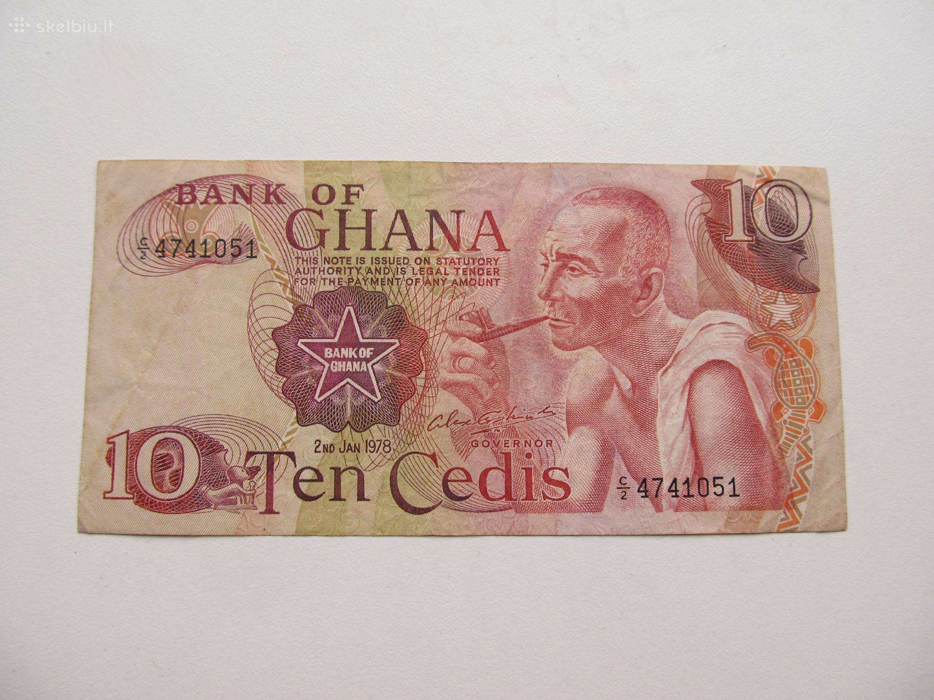 10 cedis , Gana , 1978