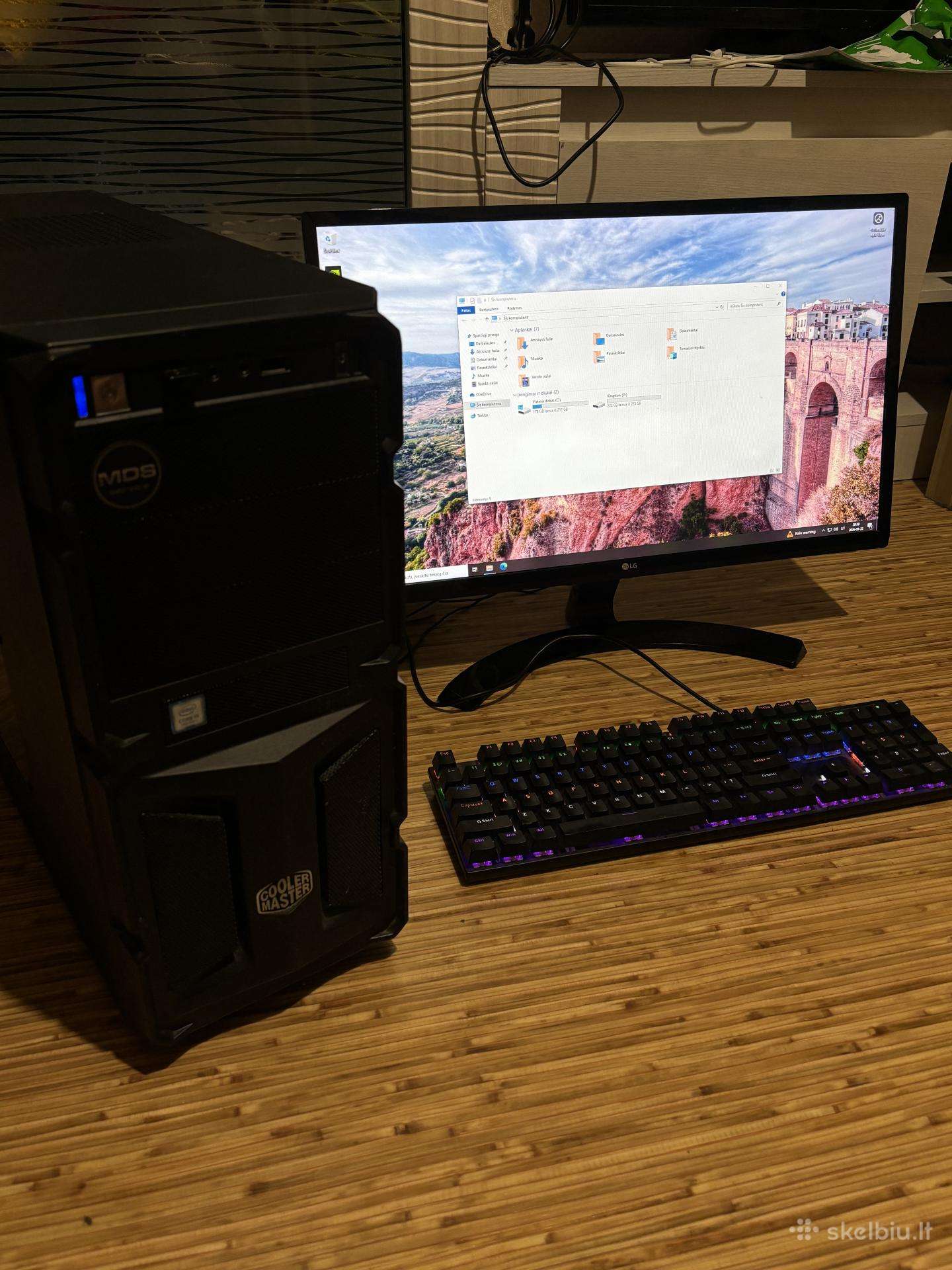 Pc / i5-7400 / Gtx 1050 2gb / 8gb RAM / 480gb SSD