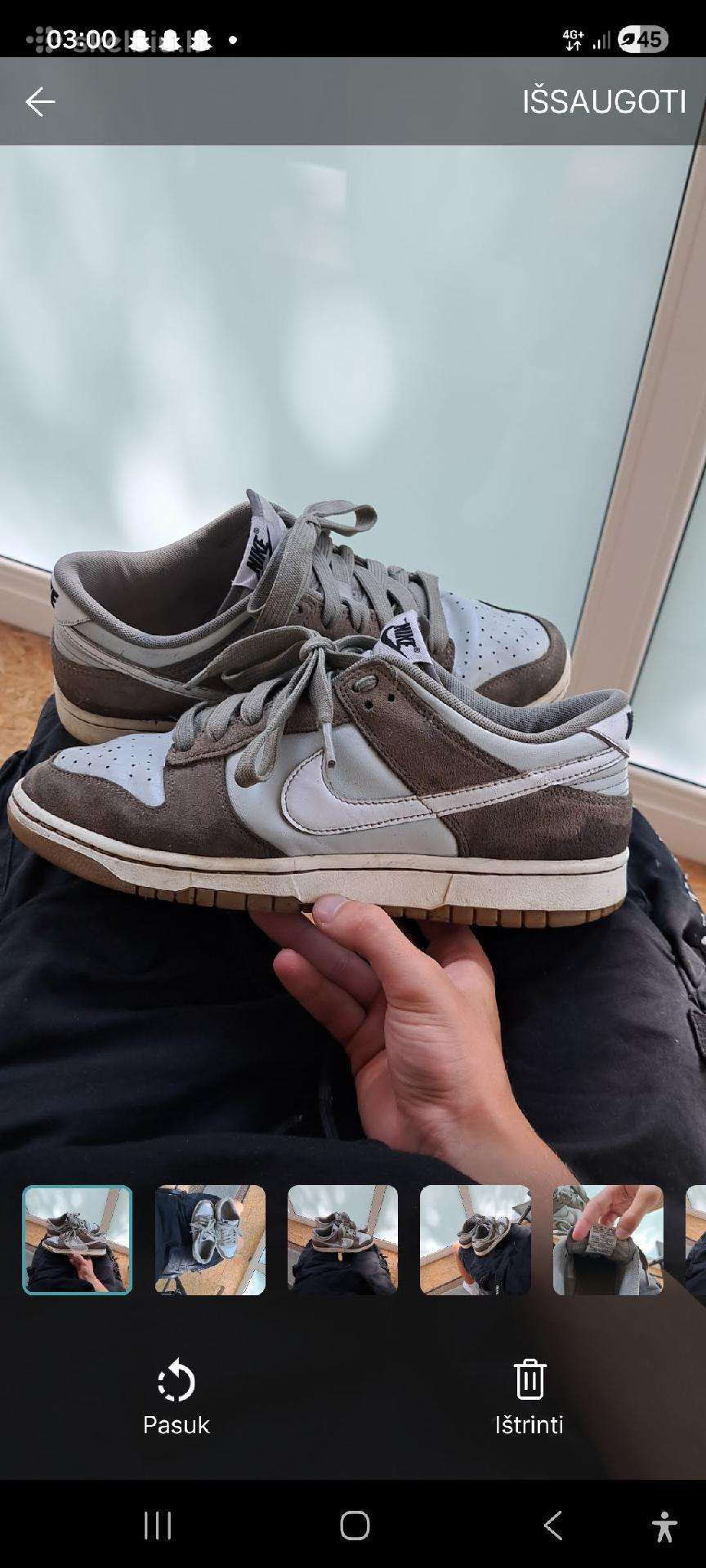 Nike batai