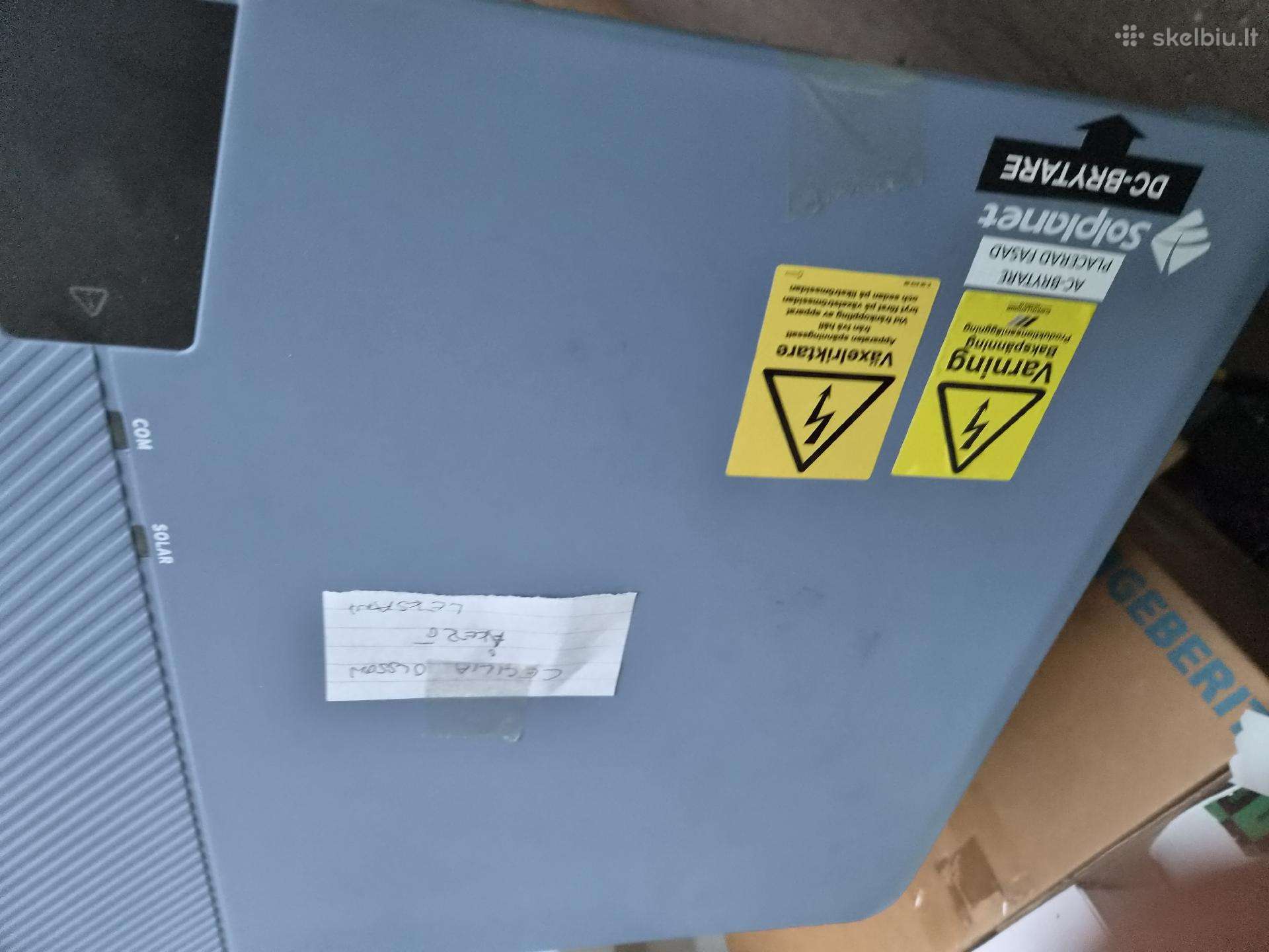 Solplanet Asw15k-LT-g2 Pro15kw trifazis inverteris