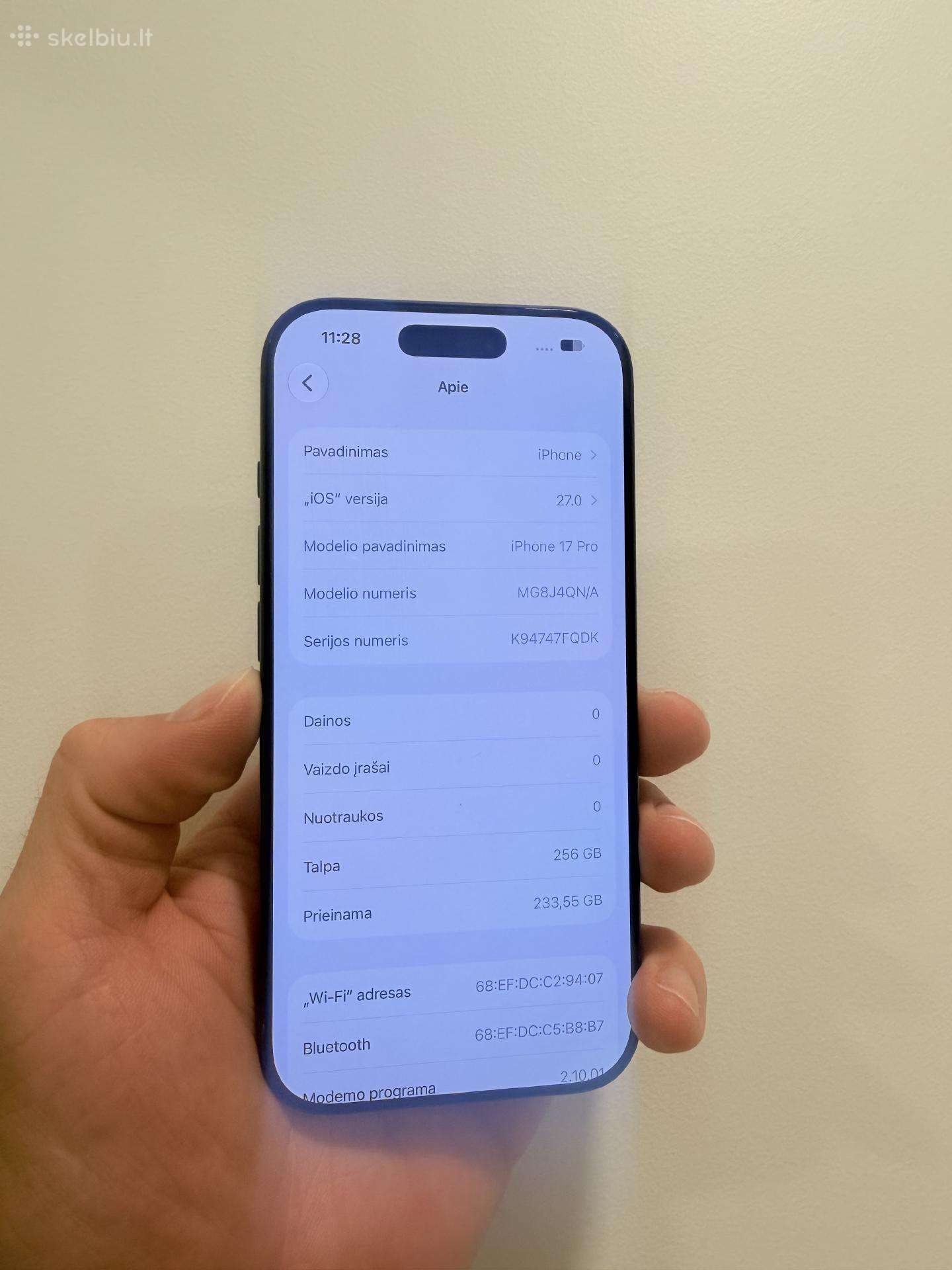 iPhone 17 Pro 256