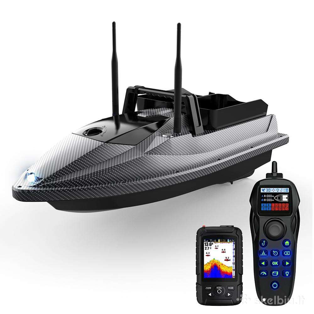 Jaukinimo pašarų laivelis Flytec V600 GPS Sonar