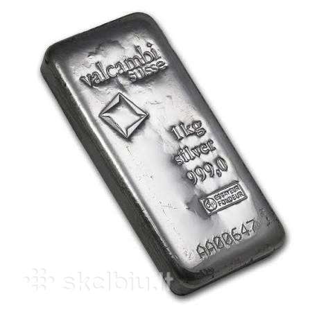 Parduodu sidabras 1kg 999