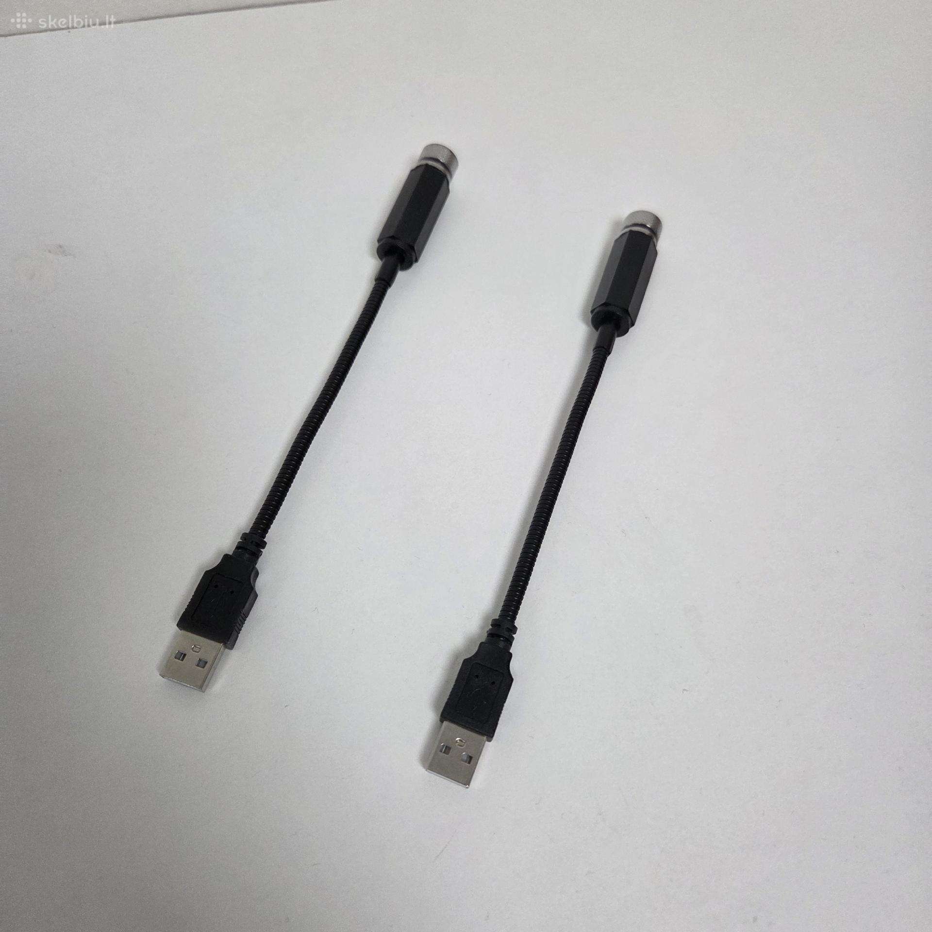 100 vnt. Usb Mini Lazerinių Žvaigždžių Projektorių
