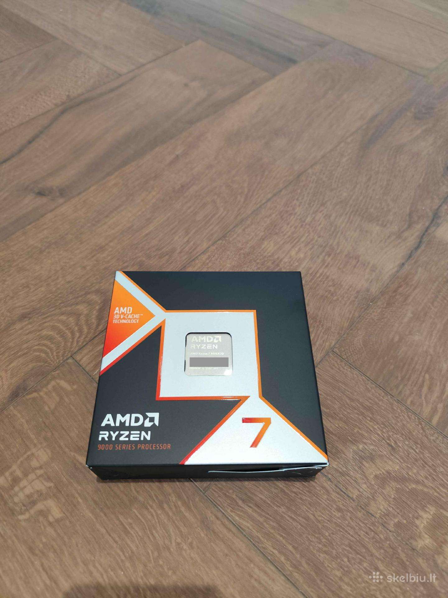 Amd Ryzen 7 9800x3d Box, Am5, 8 branduoliai