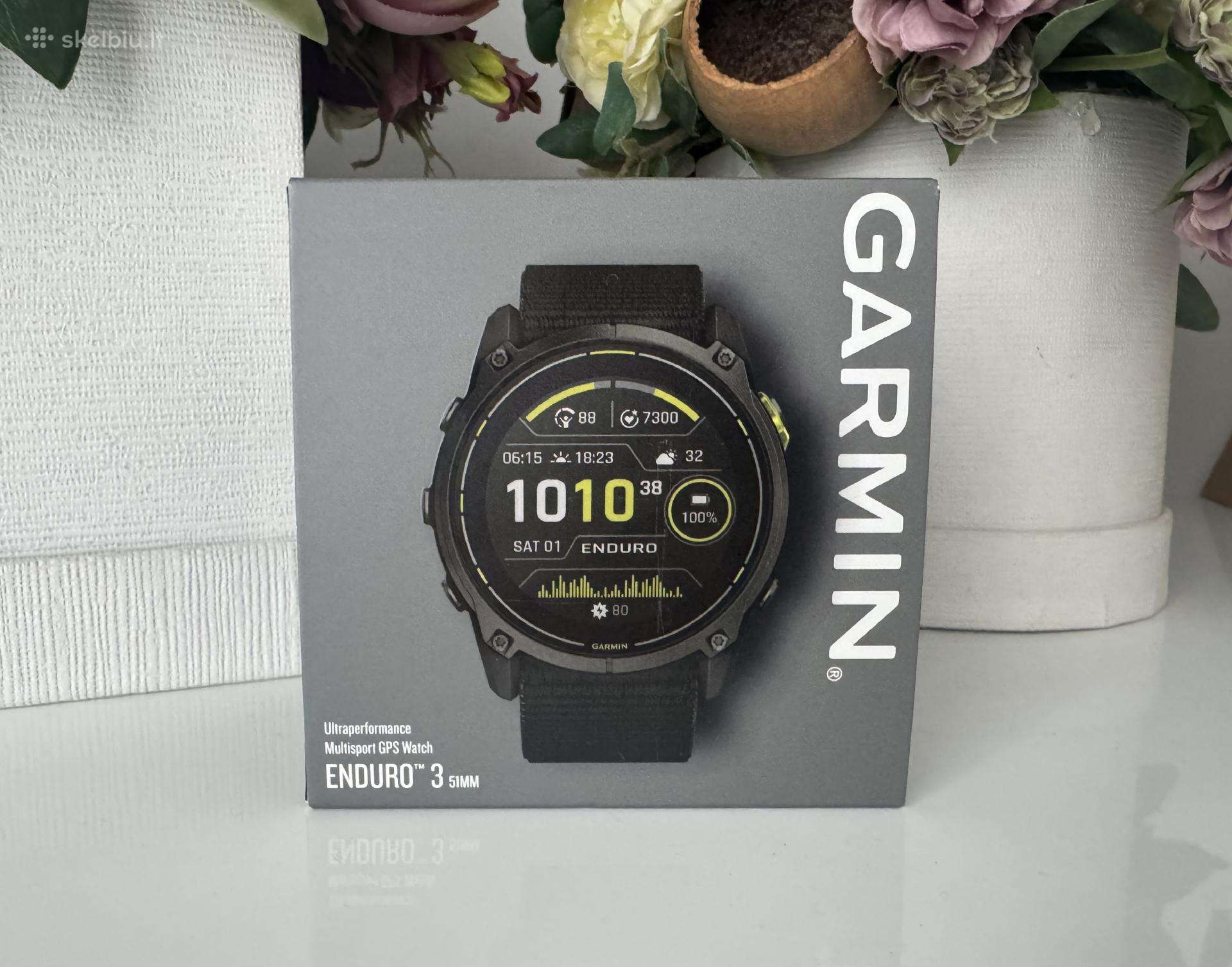 Naujas Garmin Enduro 3 51mm