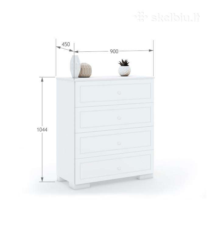 Parduodu Naują Meblik Frame White komodą