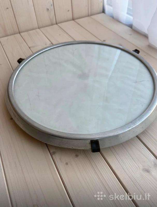 Tarybinė besisukanti tortine, padėklas tortui
