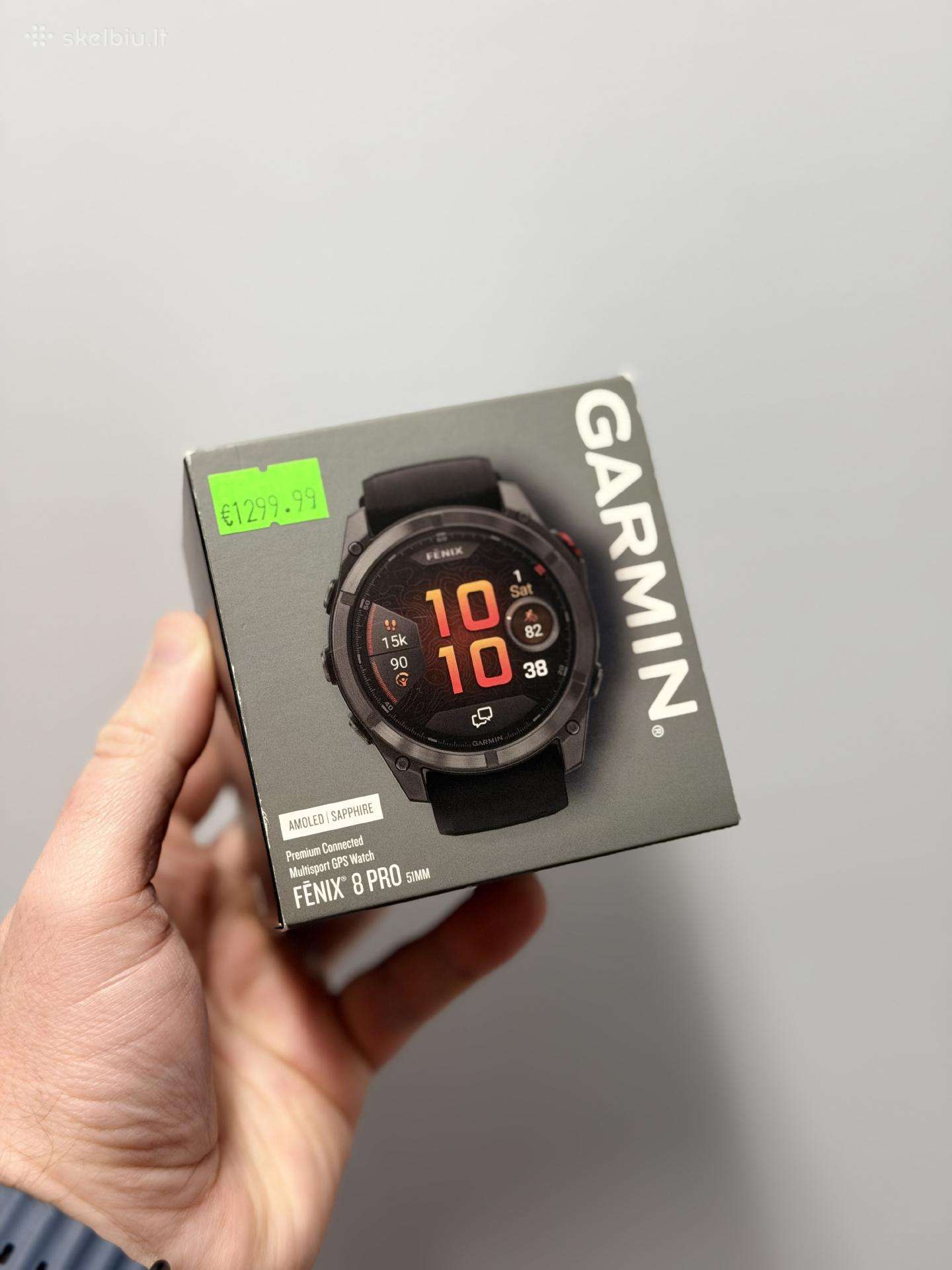 Perku Garmin Fenix 8, Fenix 8 Pro, Fenix 9