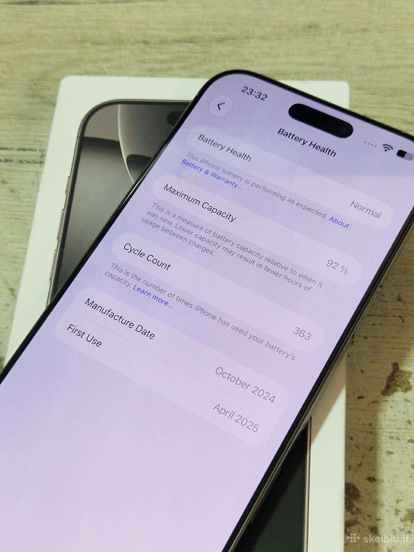 iPhone 16 pro max 256 GB