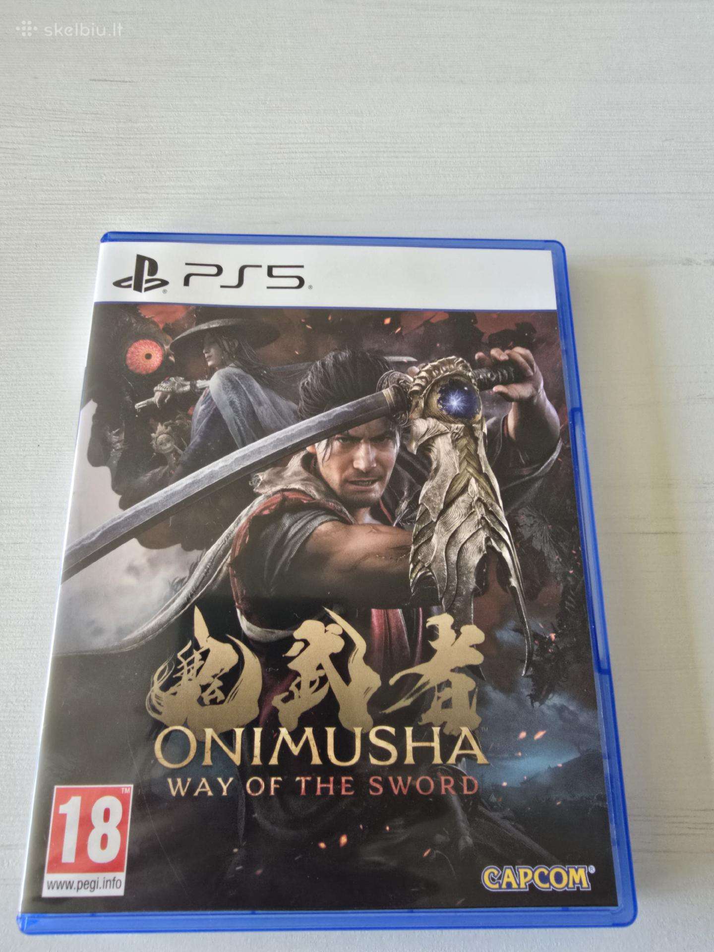 Onimusha way of the sword 55eur.