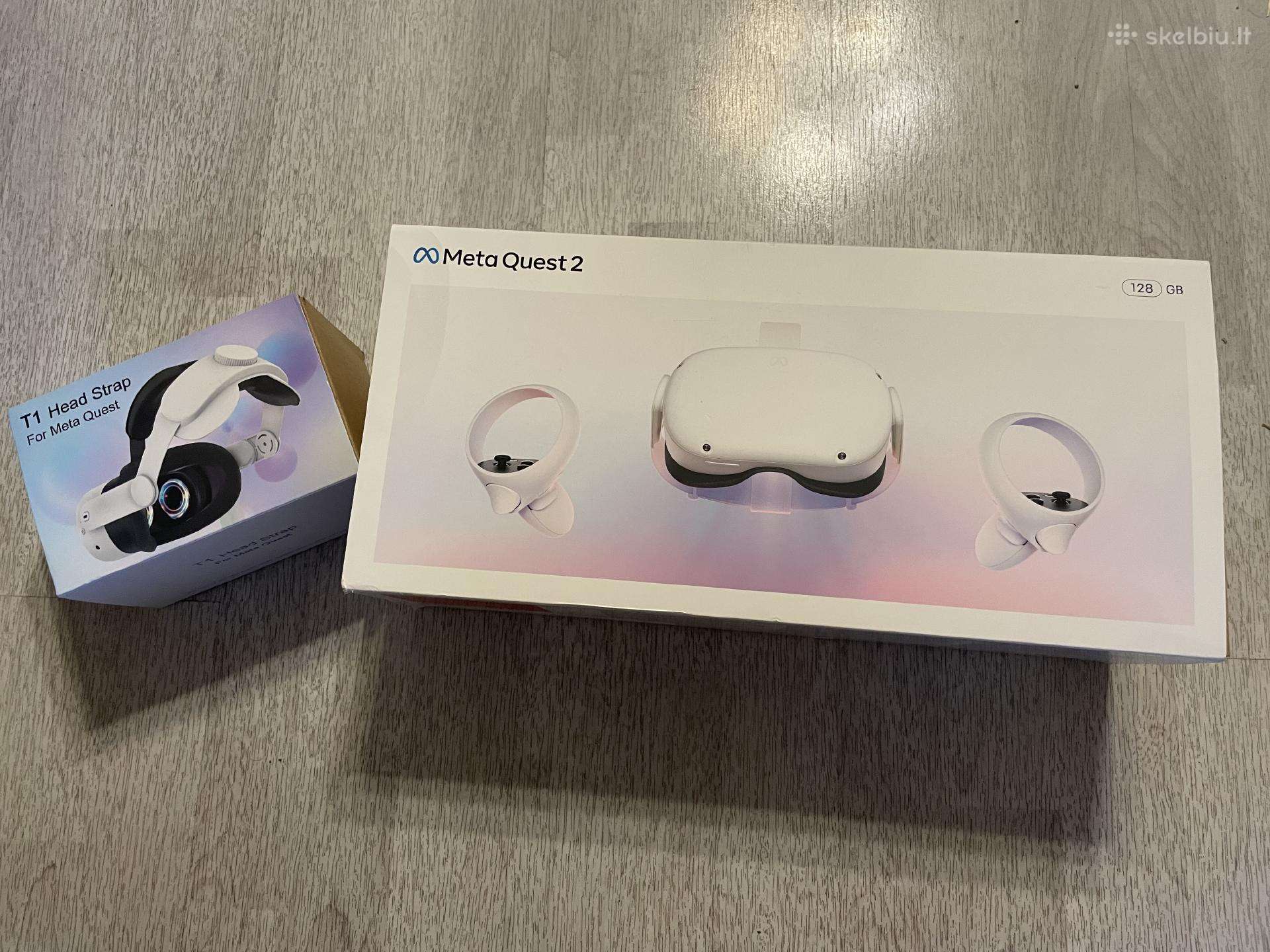 Parduodamas puikios būklės Meta Quest 2 (128gb) Vr