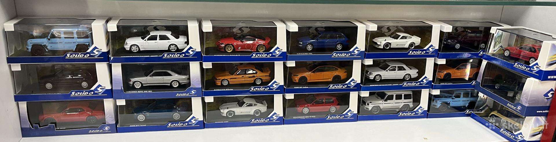 Kolekciniai modeliukai-solido 1:43