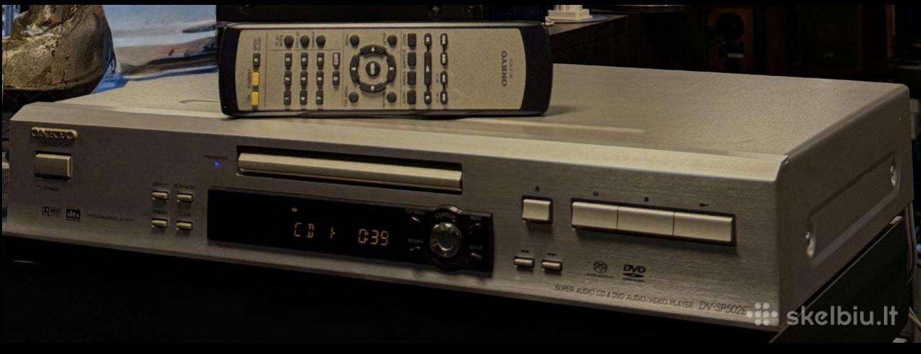 Onkyo dv-sp502e super audio / CD / dvd