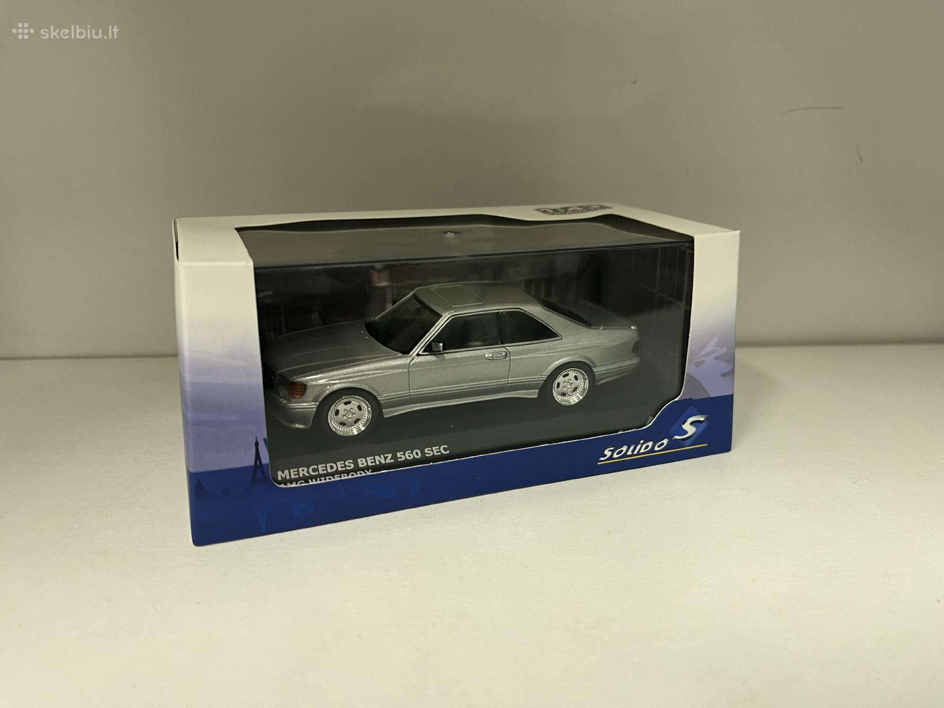 Kolekciniai modeliukai-mercedes benz 560 sec