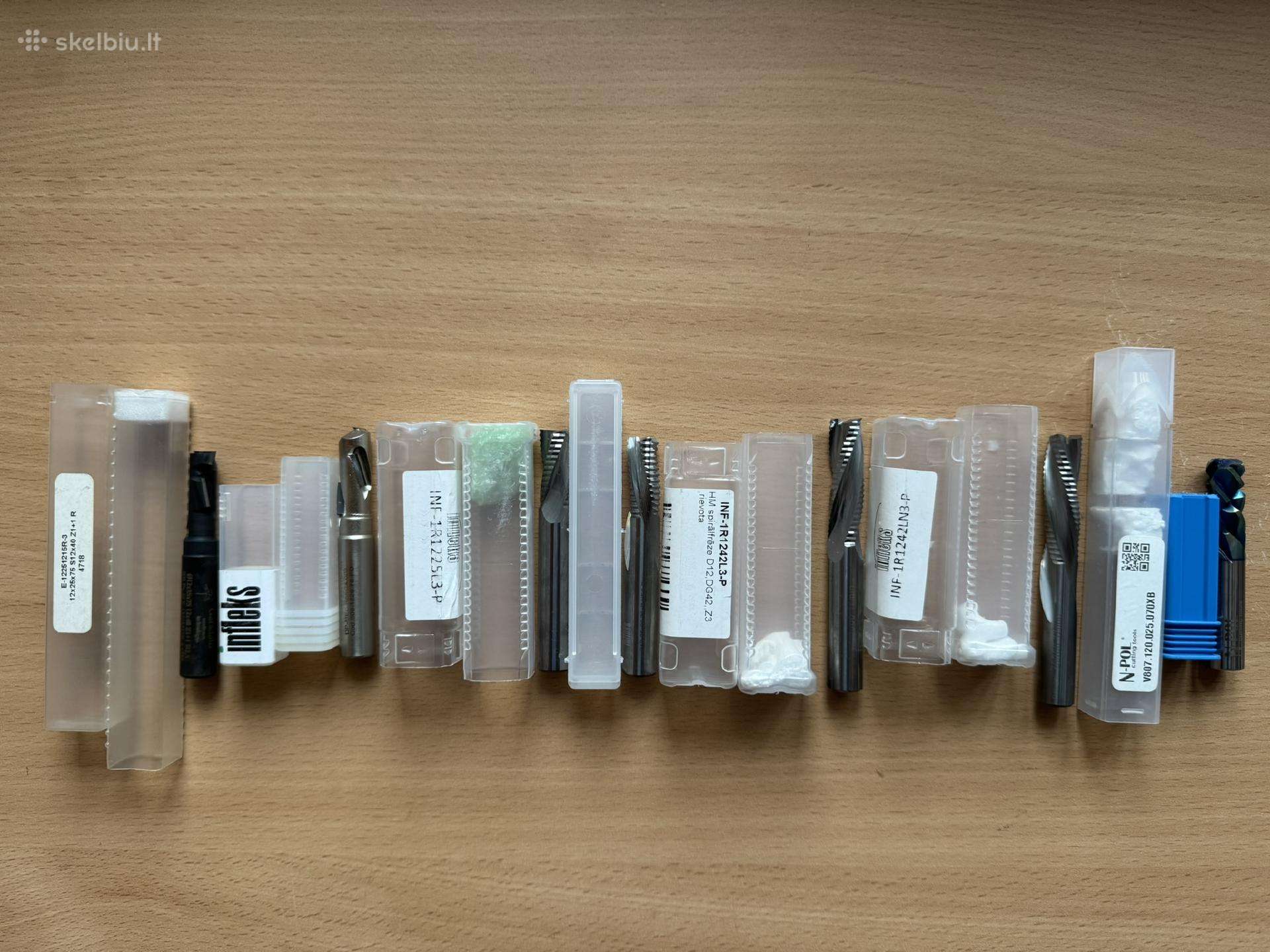 CNC frezos medienos frezavimui vnt. 20 eurų