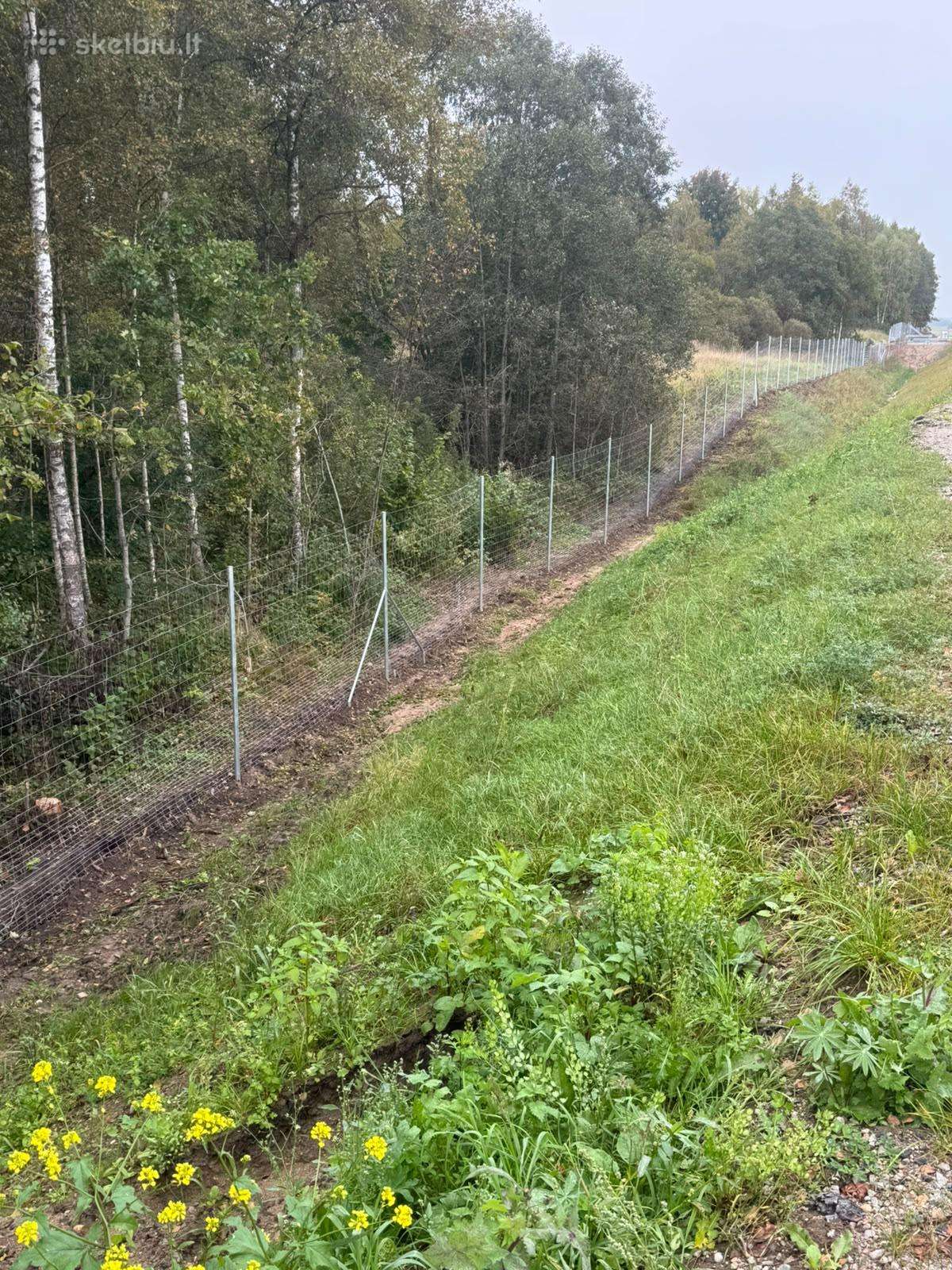 Tinklinės vielinės tvoros montavimas ir įrengimas