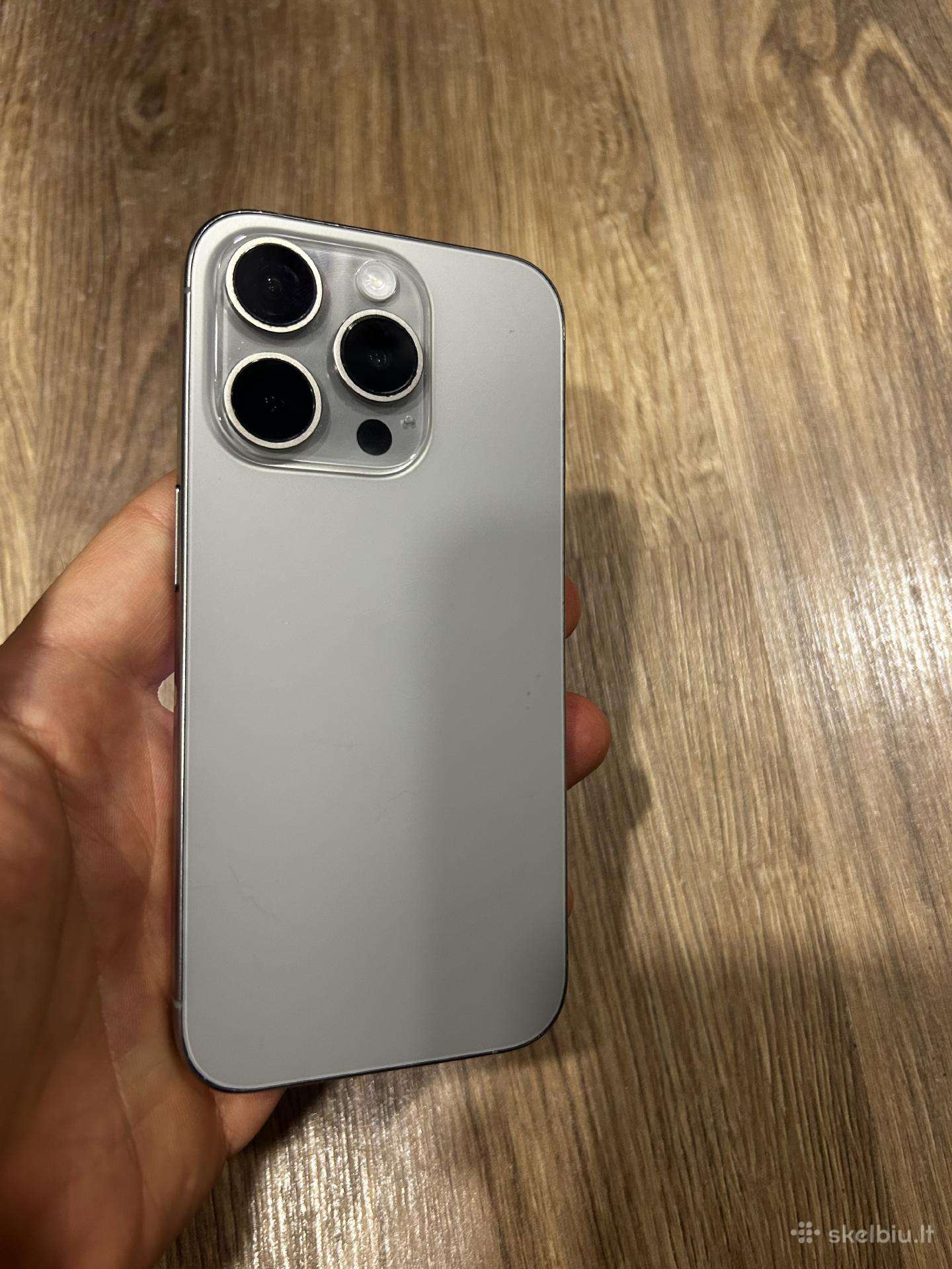 iPhone 15 pro 128gb tvarkingas