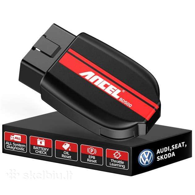 Ancel Bd500 Diagnostikos įrenginys (Vag grupė)