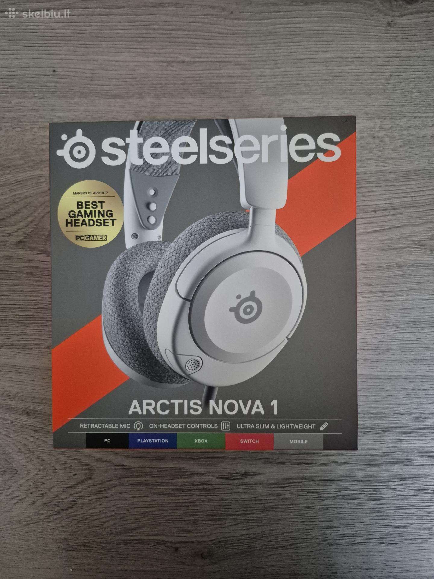 Steelseries Arctis nova 1 ausinės