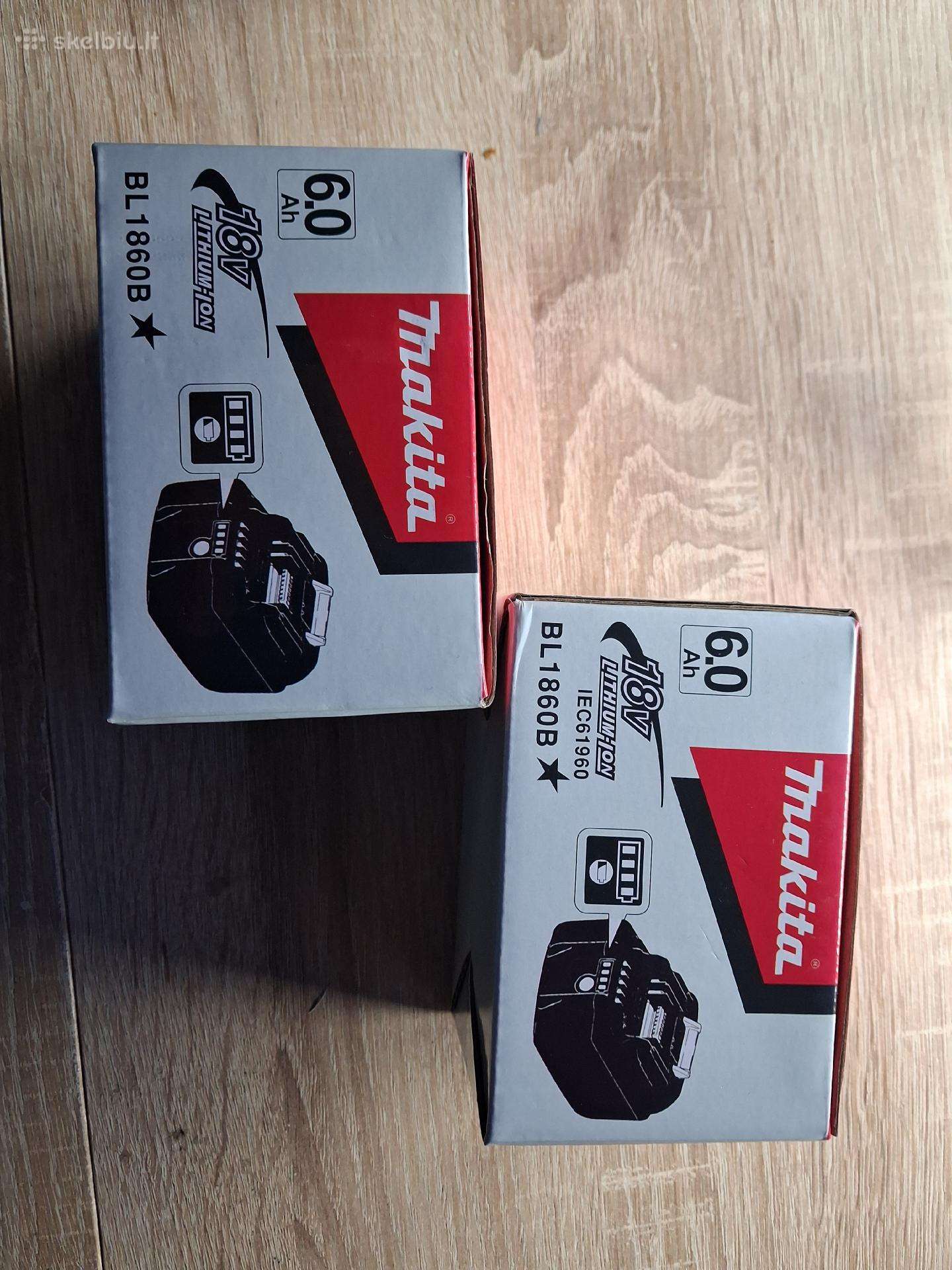 Akumuliatorius Makita 6ah 18v
