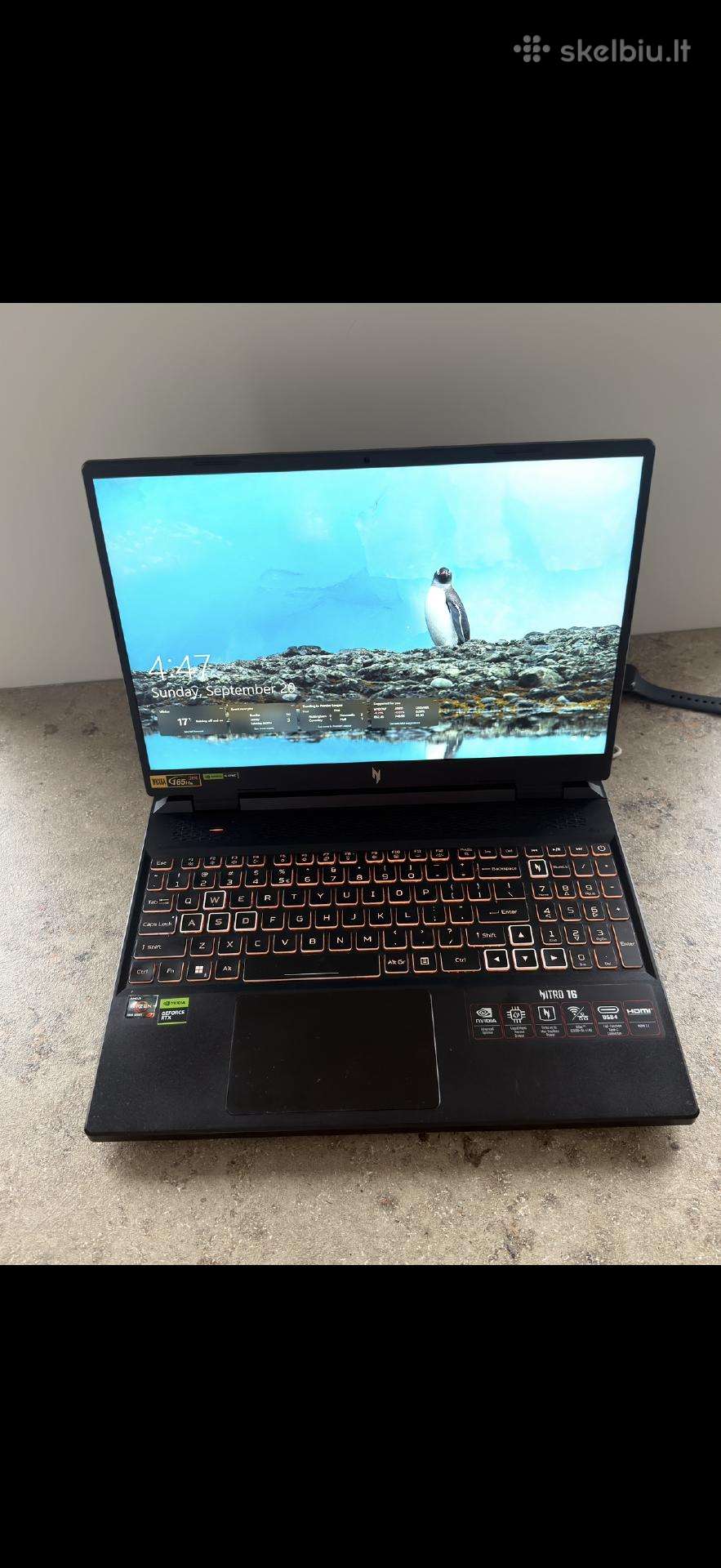 Acer Nitro Ryzen 7 7735hs Rtx 4050 16gb RAM Ddr5