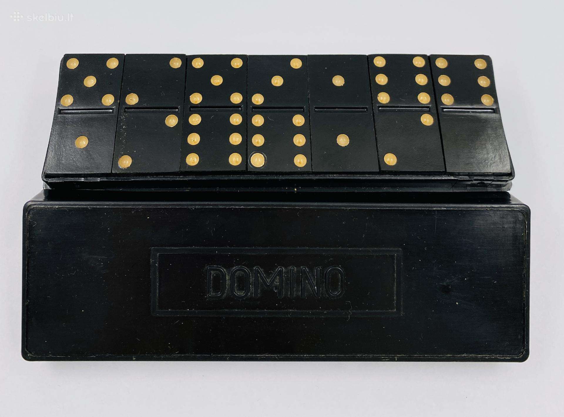 Vintažinis lietuviškas domino kolekcijai