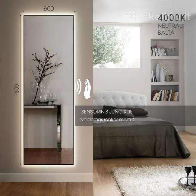 Naujas LED veidrodis 60*180 cm – Zp-163