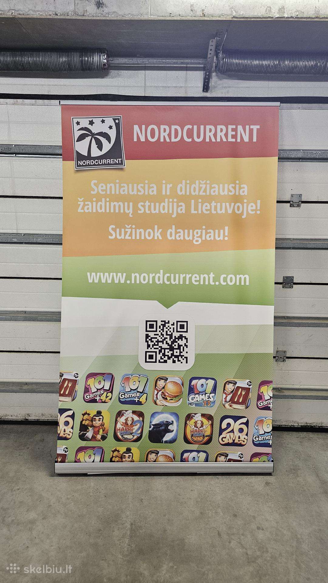 Roll up mobilus stendas
