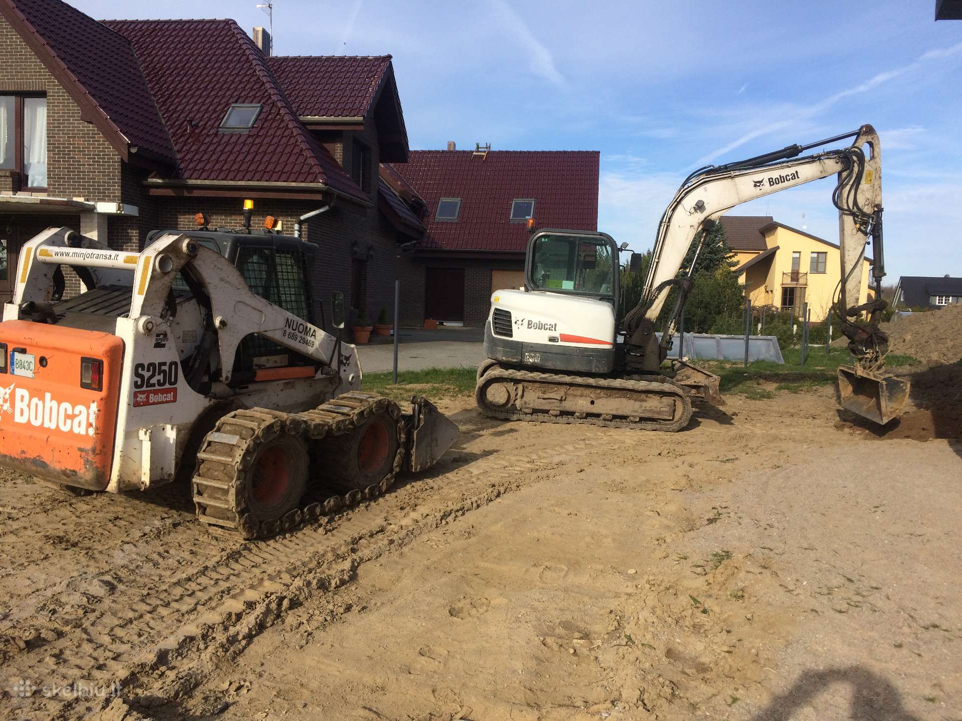 Bobcat Sr, прокат строительного транспорта