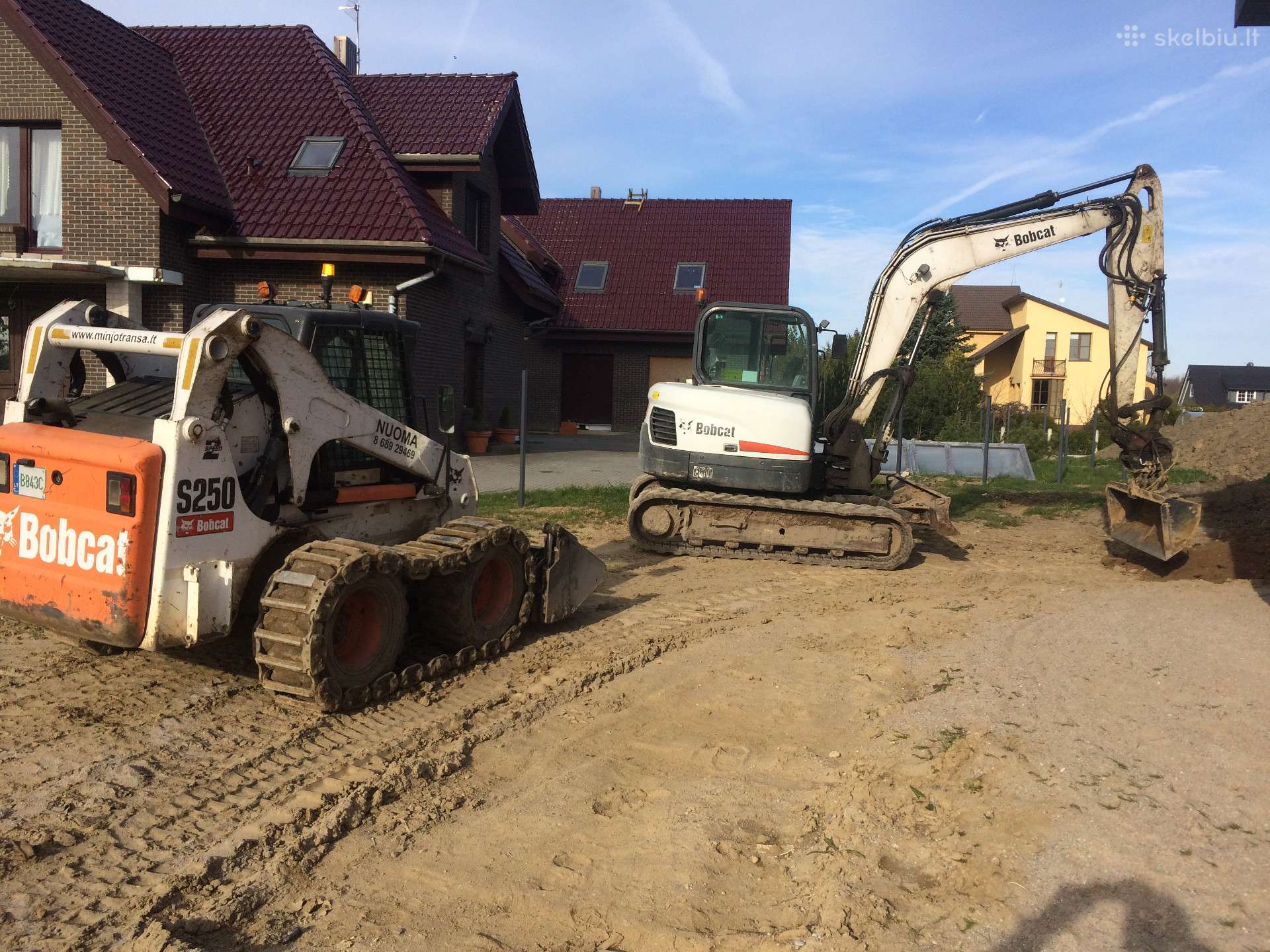 Bobcat Sr, прокат строительного транспорта