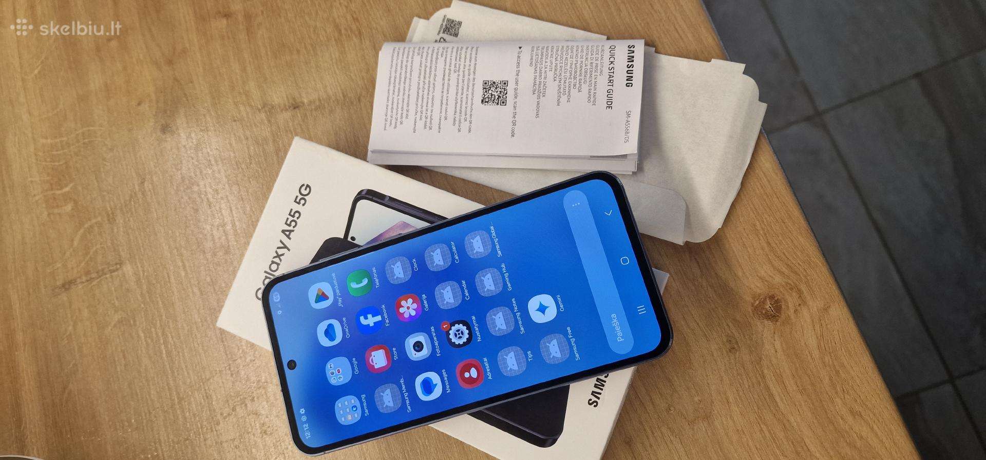 Samsung galaxy A55 5G - 159 € gera būklė