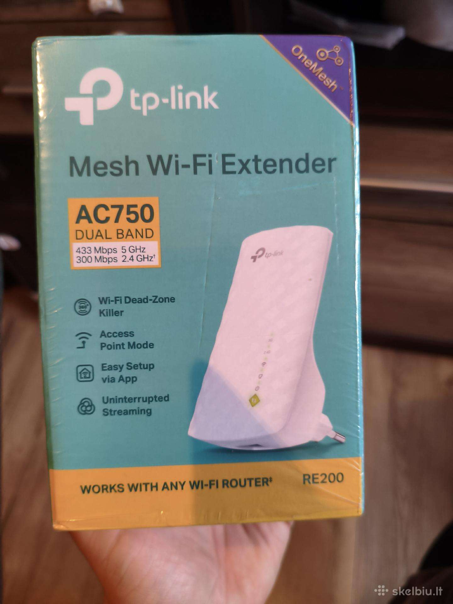 Tp link WiFi signalo stiprintuvas