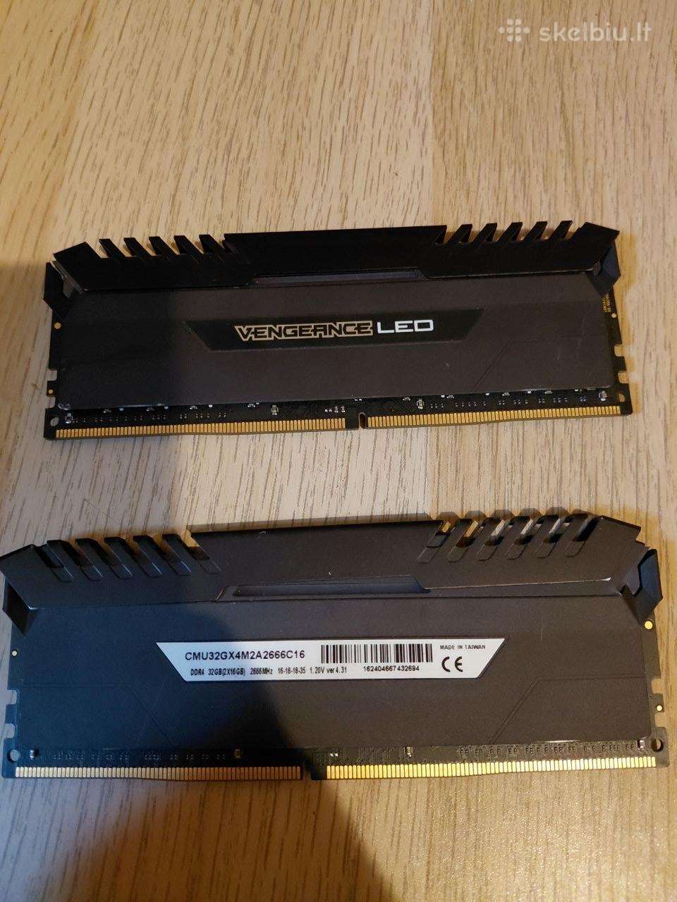 Corsair Vengeance LED 16gb Ddr4 2666mhz RAM