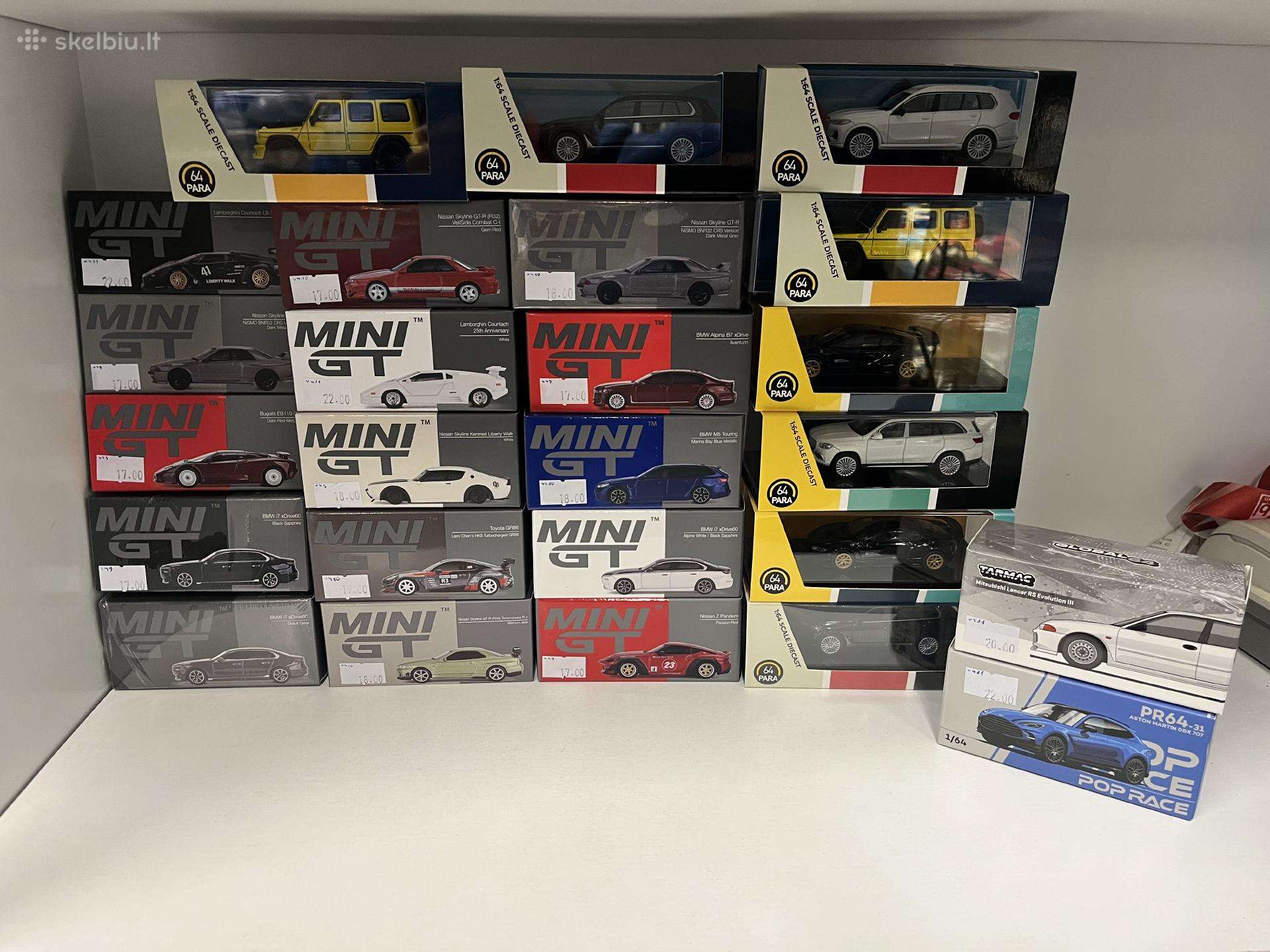 Kolekciniai modeliukai-mini GT 64