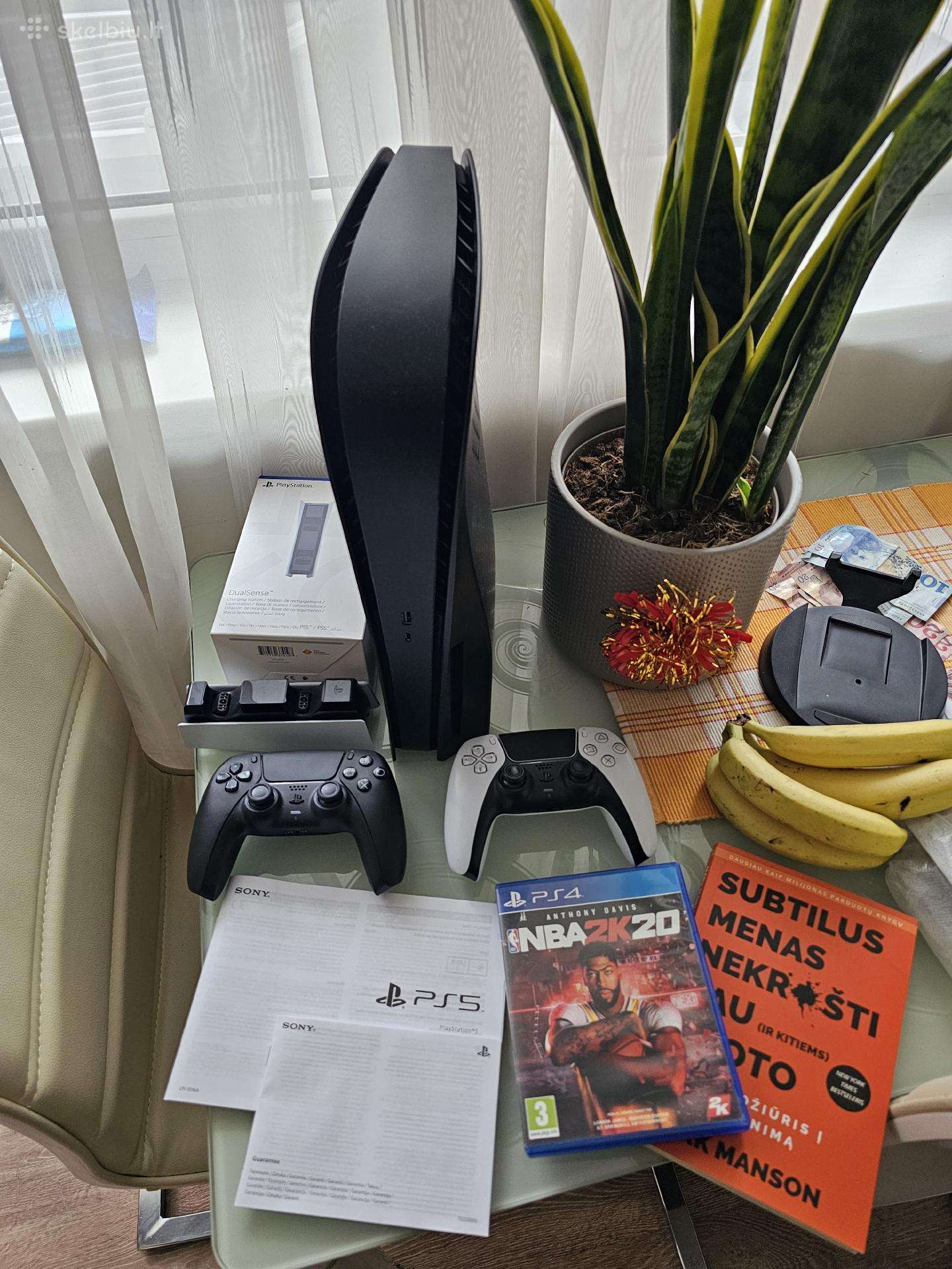 Playstation 5 Disc Black 1ter daug games 2 pultai