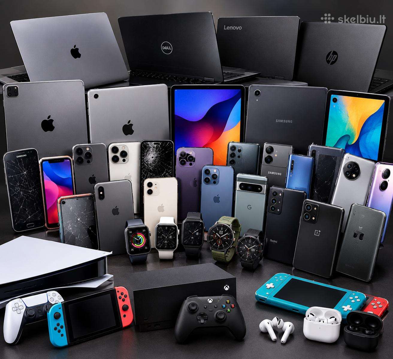 Apple, Android, Konsolių,pc Produkcijos Supirkimas