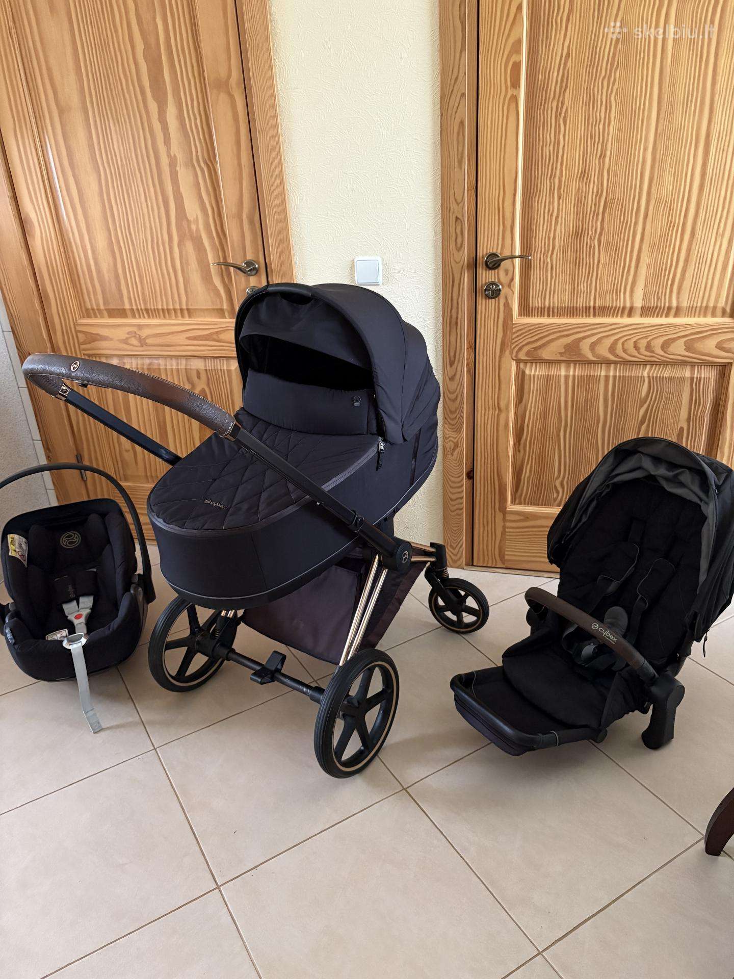 Parduodu Cybex Priam Rose Gold 3in1.