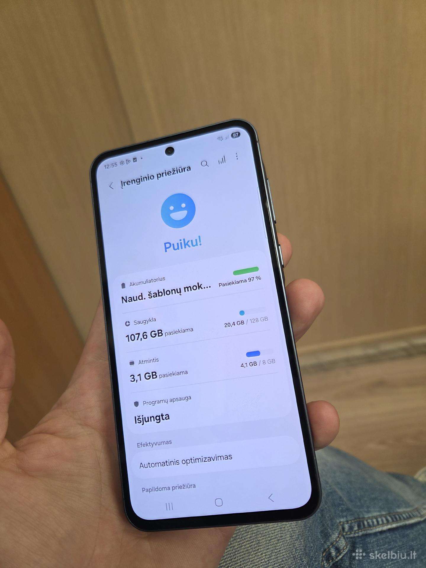 Galaxy A55 10/10 garantija