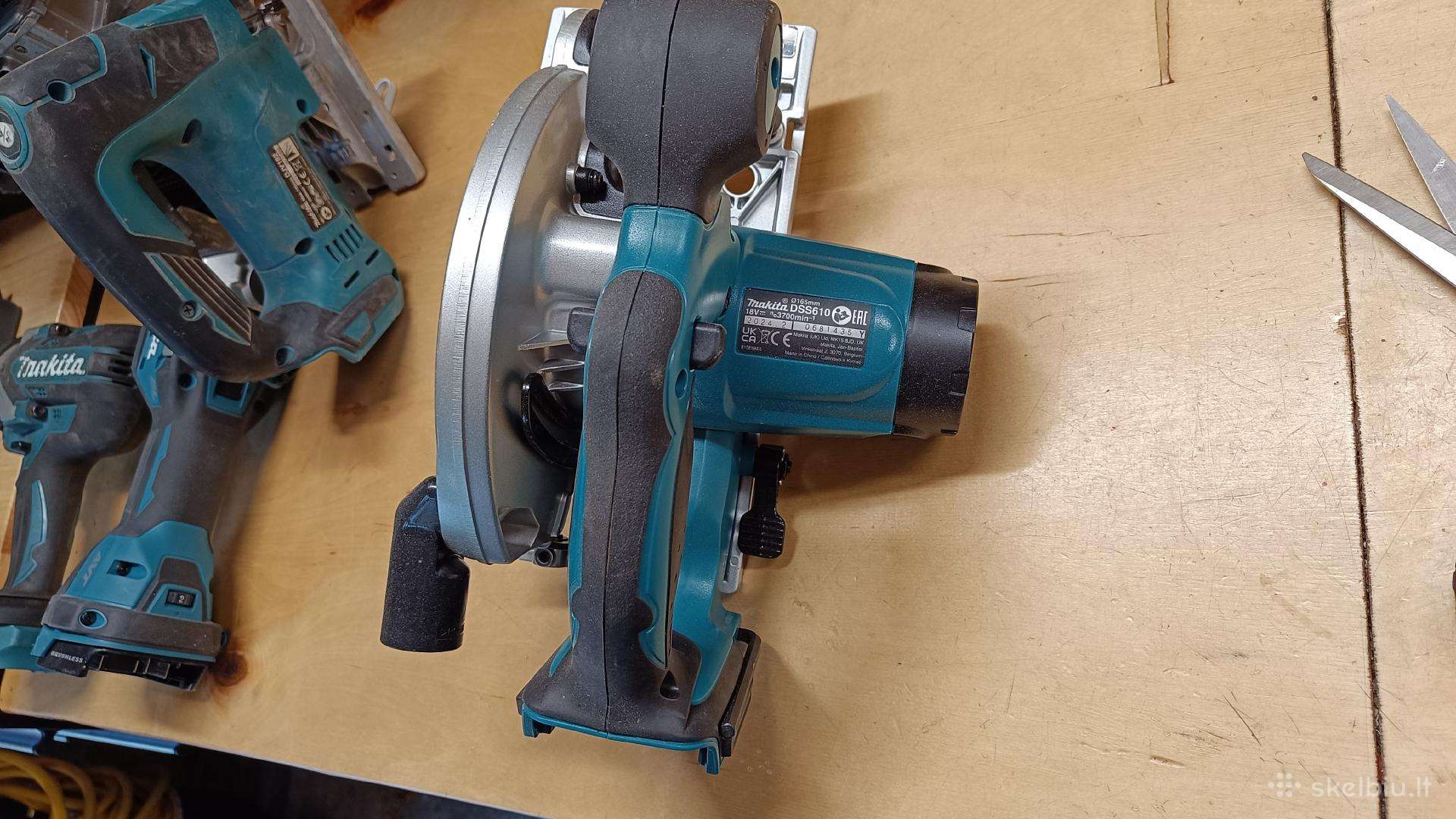 Makita dss610 18v rankinis diskinis pjuklas
