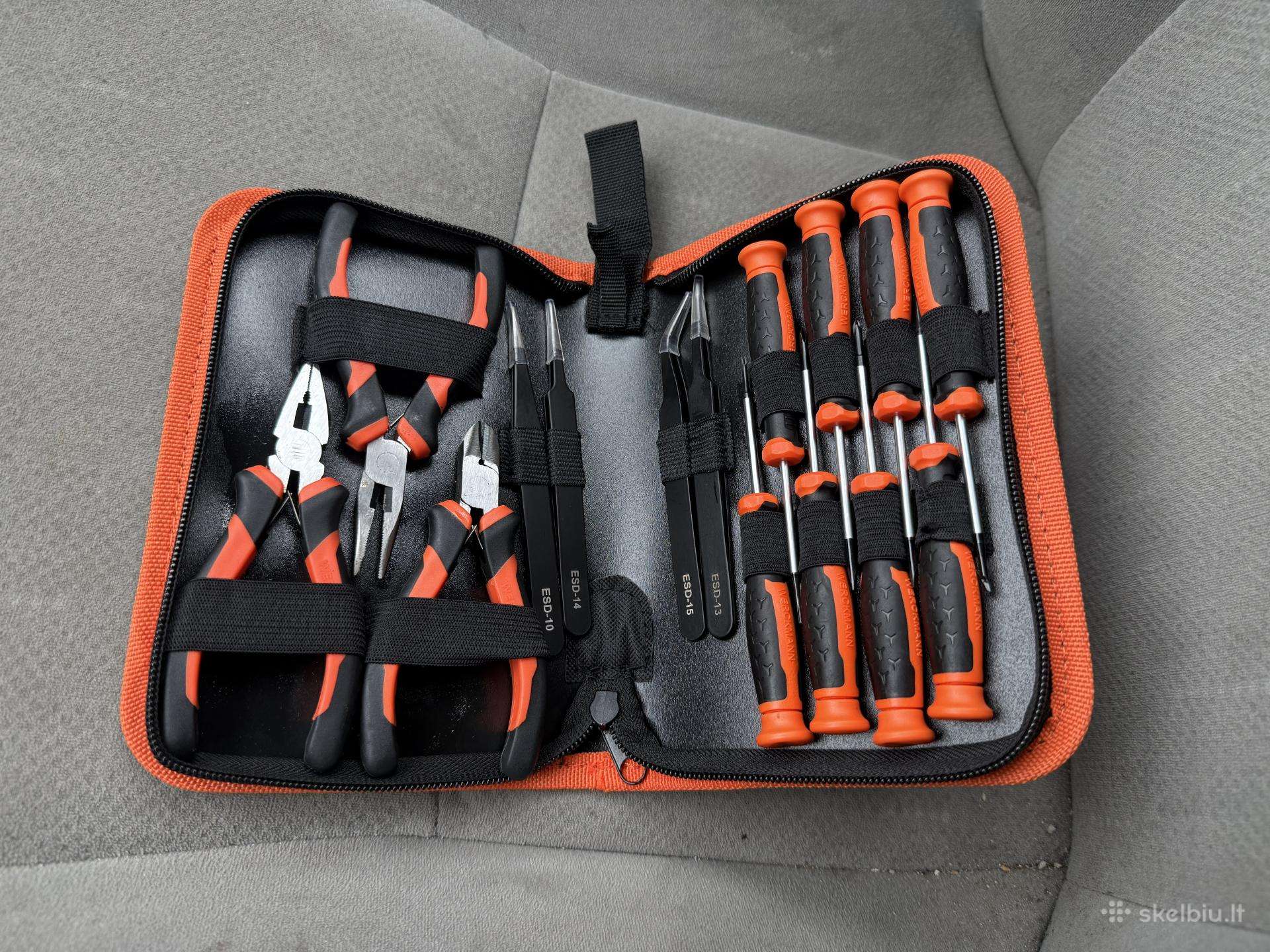 Werckmann Precision Tool Set – 15 dalių