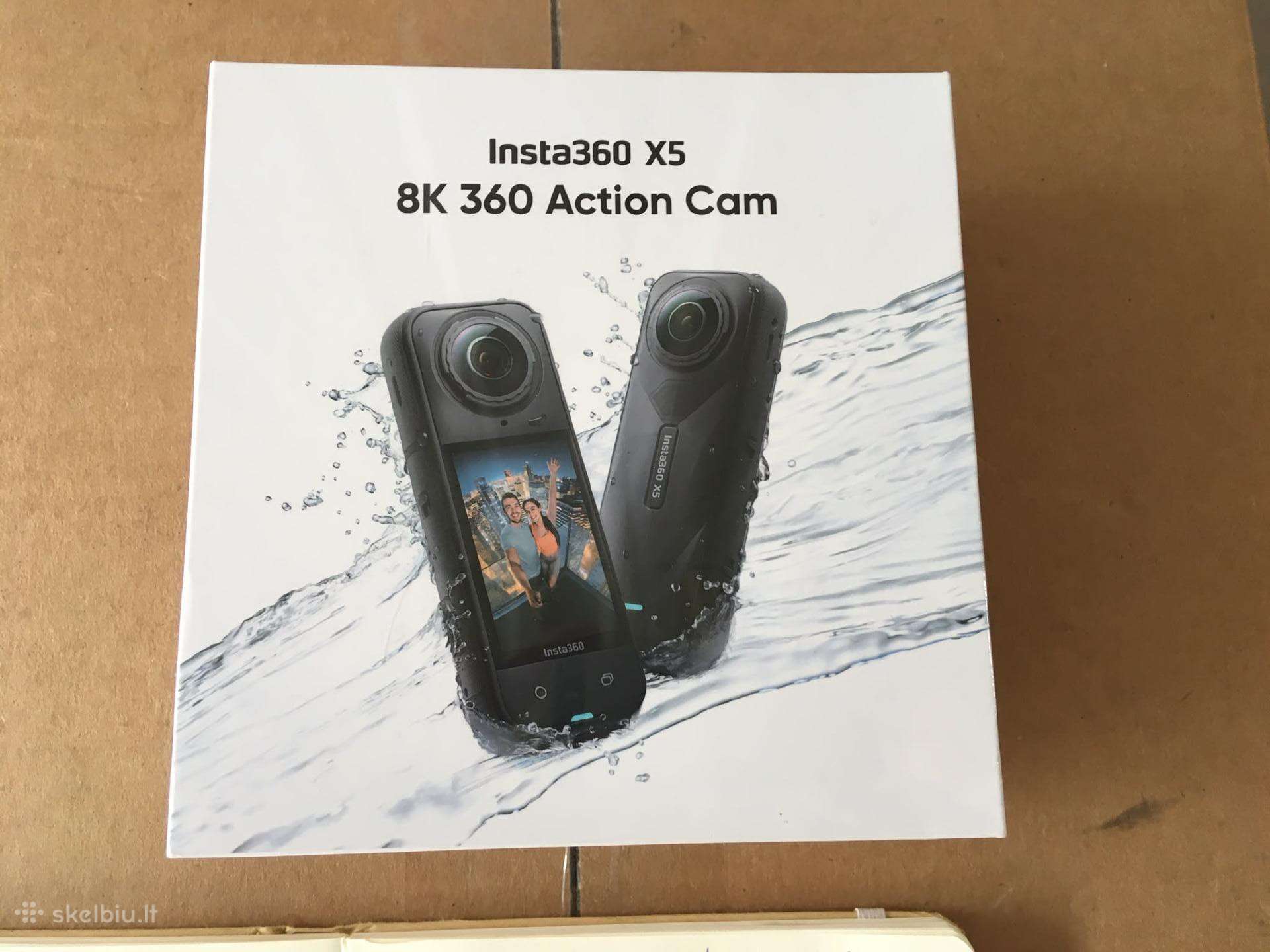 Insta360 X5 veiksmo kamera