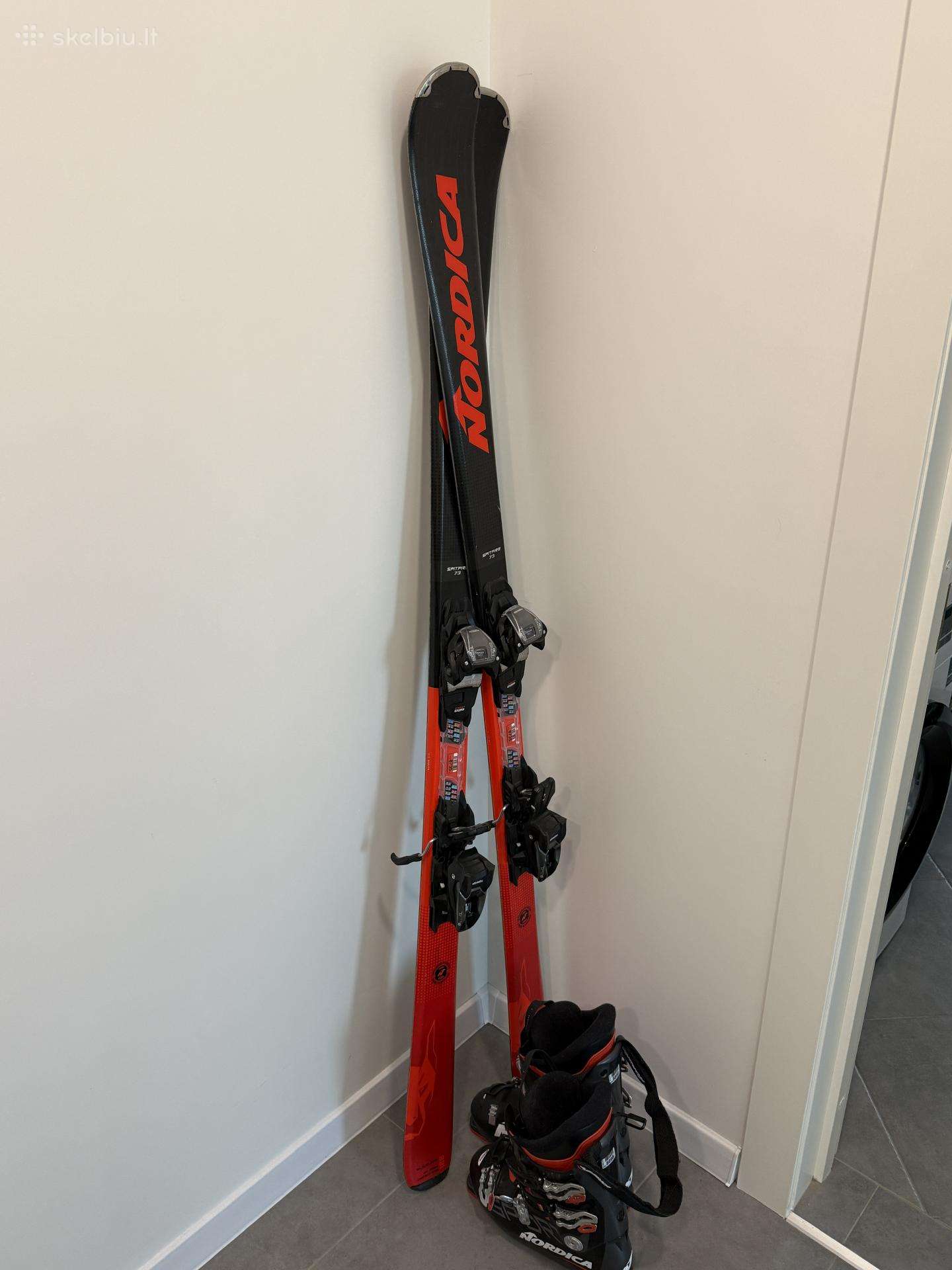 Nordica Spitfire 73 slidės + Nordica batai