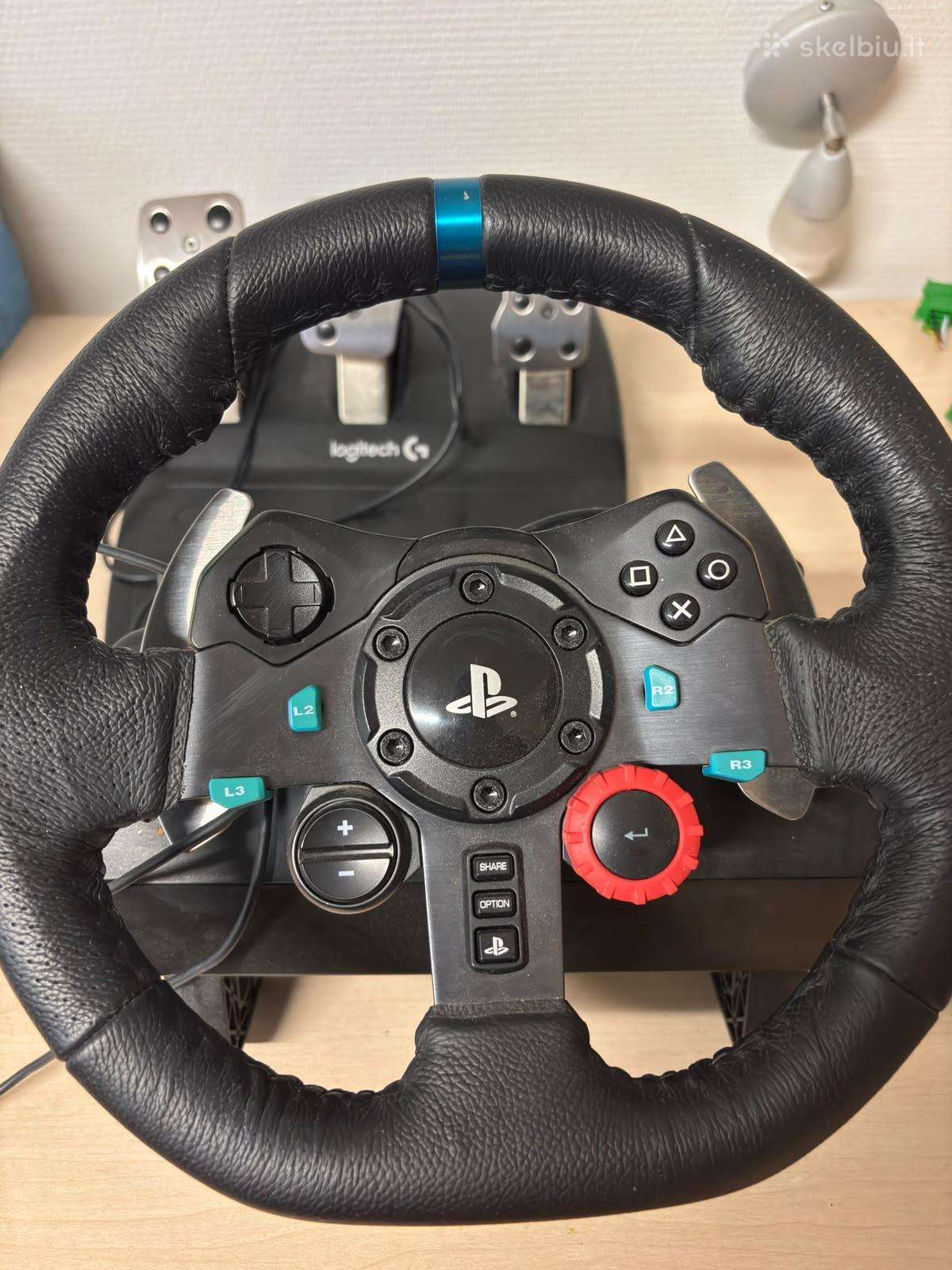 Logitech G29 mažai naudotas